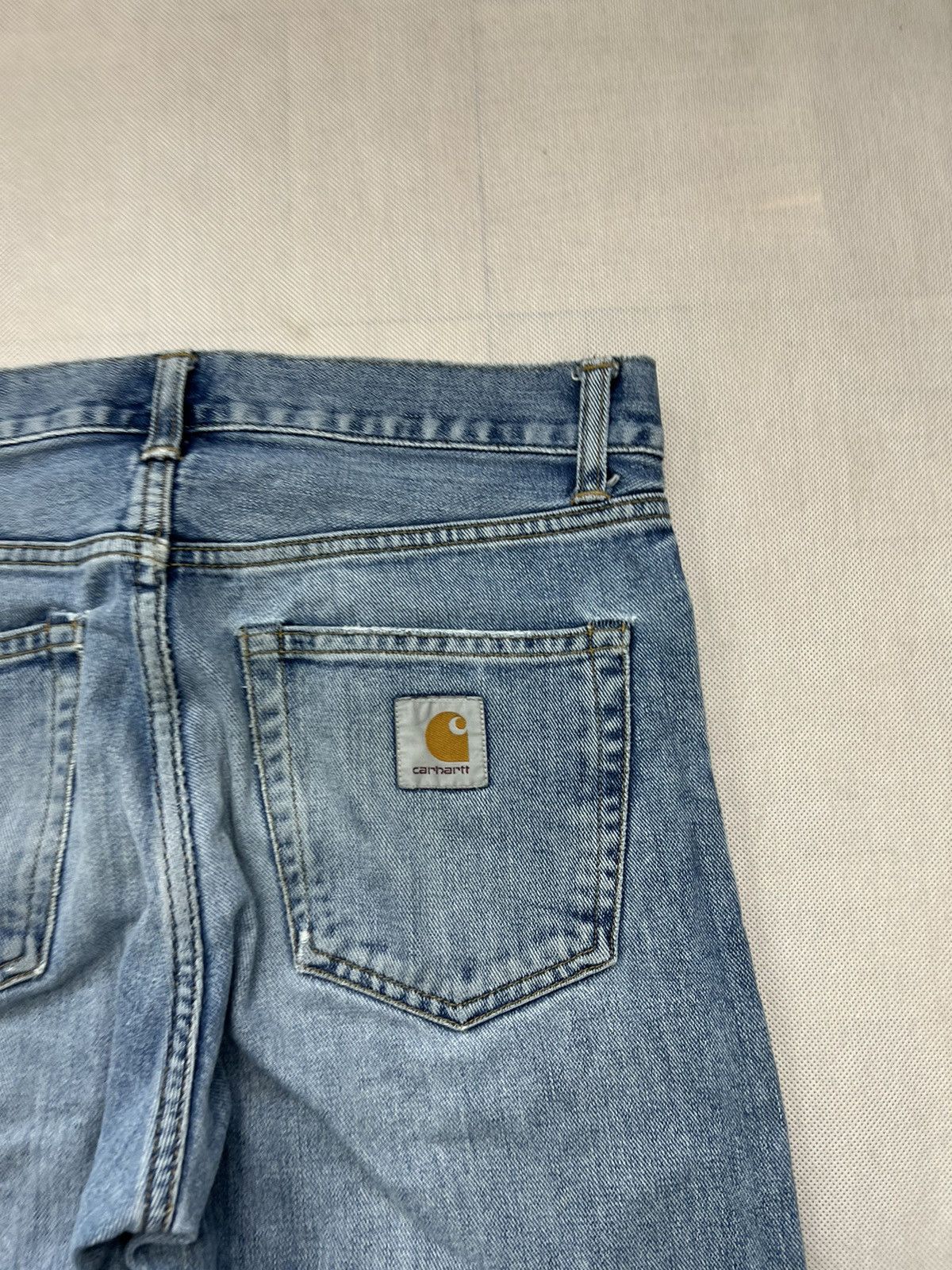 Carhartt Pants Carhartt Pontiac blue logo Size US 32 / EU 48 - 5 Thumbnail