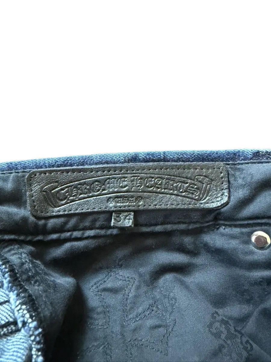 Chrome Hearts Chrome Hearts Denim Cross Patch Jeans (34) Size US 34 / EU 50 - 4 Thumbnail