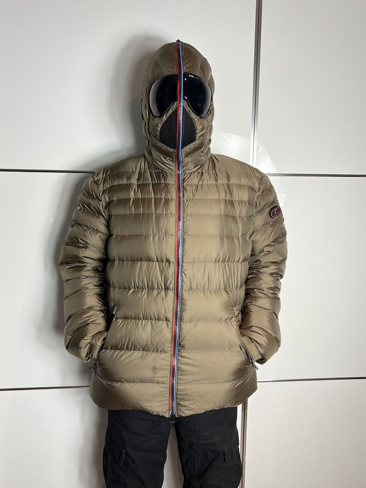 Other Ai Riders On The Storm Puffer Down Jacket with Google Size US XL / EU 56 / 4 - 1 Thumbnail