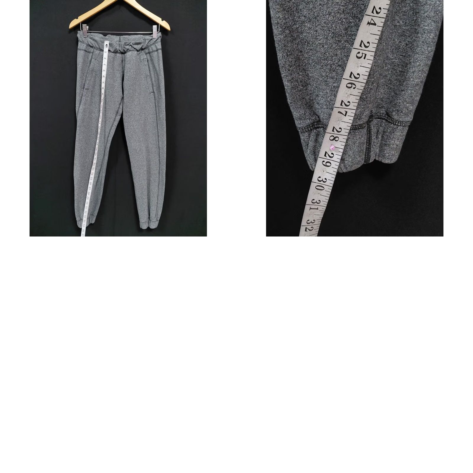 Lululemon Lululemon Pants Womens 4 Gray Tip Jogger Knit Women Size Size 27" / US 4 / IT 40 - 8 Thumbnail