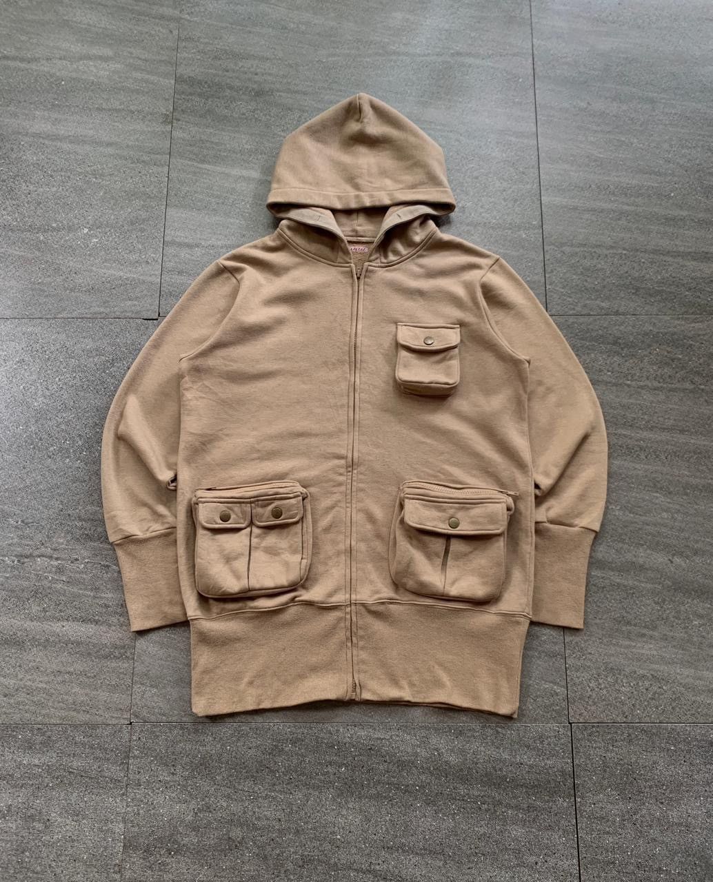 Kapital Cargo Multi Pocket Zip Hoodie Size US M / EU 48-50 / 2 - 1 Thumbnail