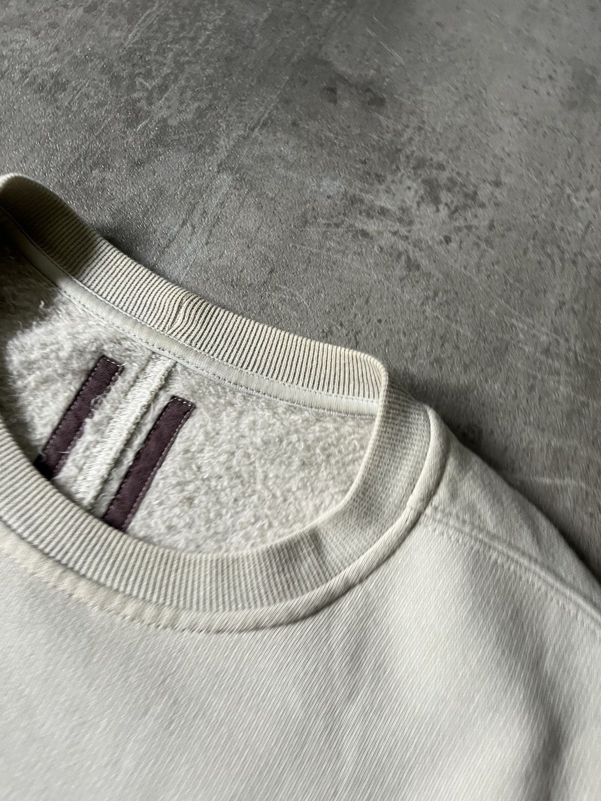 Rick Owens Rick Owens DRKSHDW embroidered sweatshirt robot logo beige Size US S / EU 44-46 / 1 - 9 Thumbnail