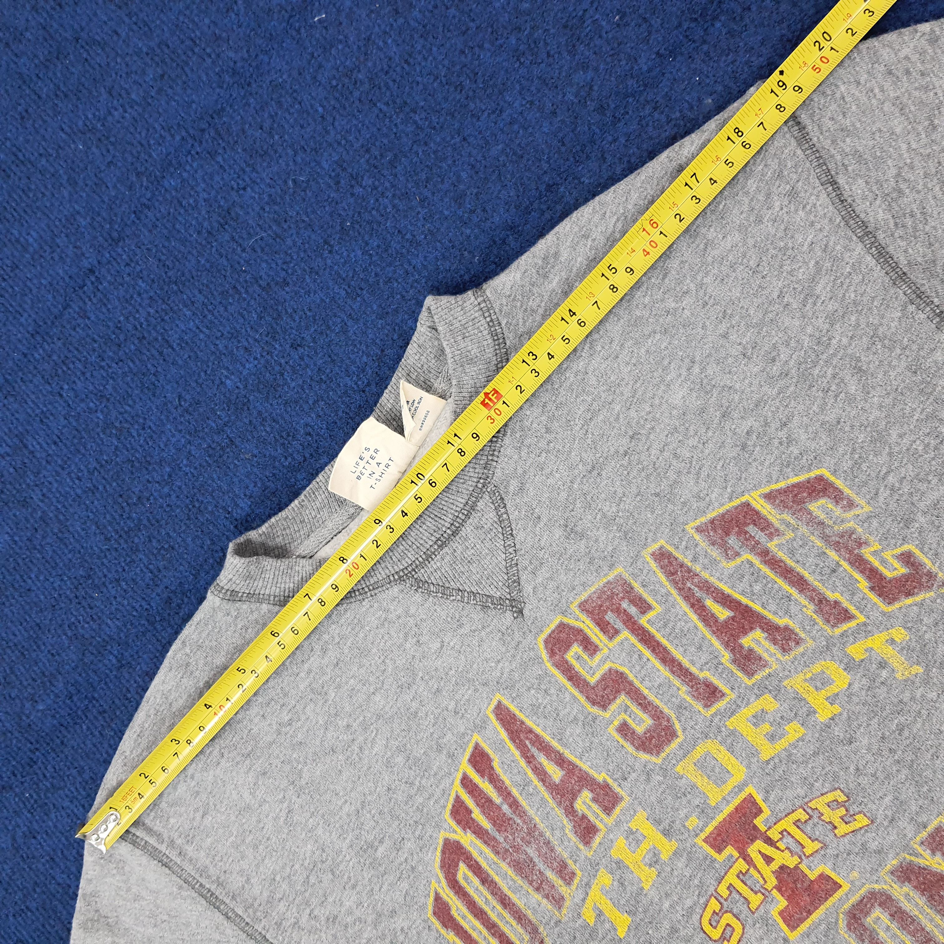 Vintage Vintage Iowa State Cyclones Football NFL Sweatshirt C225N4 Size US M / EU 48-50 / 2 - 7 Thumbnail