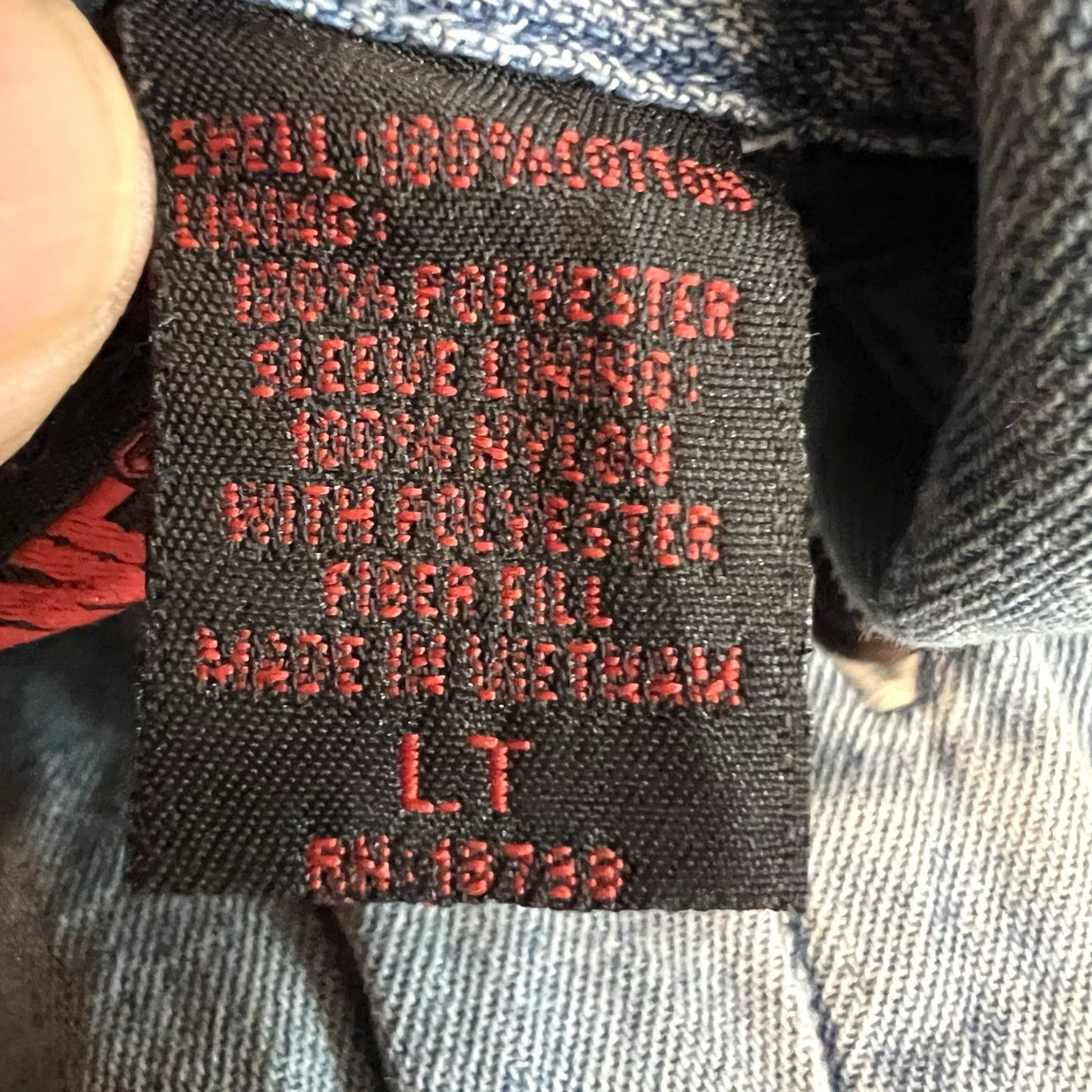Denime Wolverine Denim Work Shacket LT Blue Sherpa Lined Button-Up Shirt Mens LT Western Outdoor Size US L / EU 52-54 / 3 - 7 Thumbnail