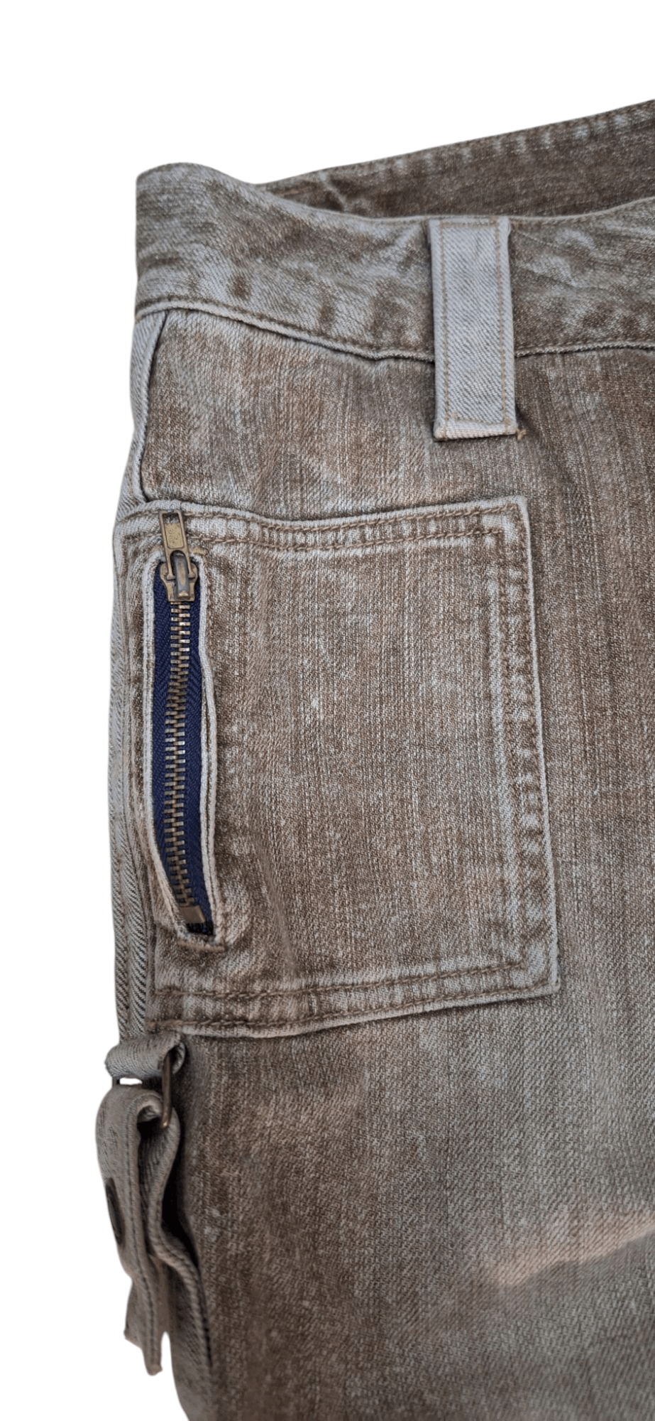 If Six Was Nine Japanese Brand Oririns Cargo Six Pockets Flared Denim Size US 32 / EU 48 - 5 Thumbnail