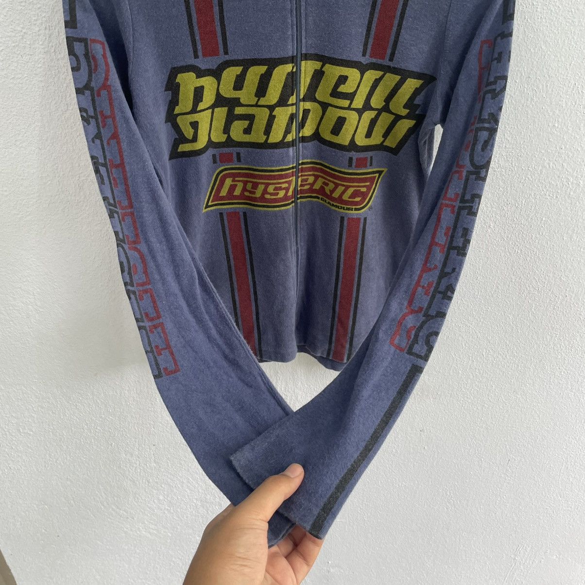 Hysteric Glamour Vintage 90s hysteric glamour rider zipper sweater Size US S / EU 44-46 / 1 - 4 Thumbnail