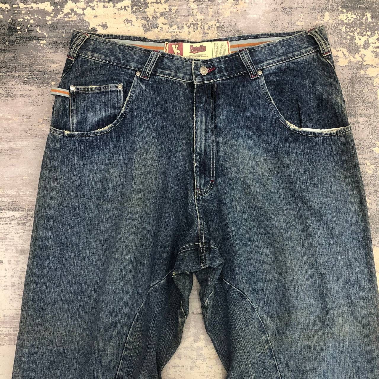Other P865. VARCITY BAGY JEANS Size US 39 - 3 Thumbnail