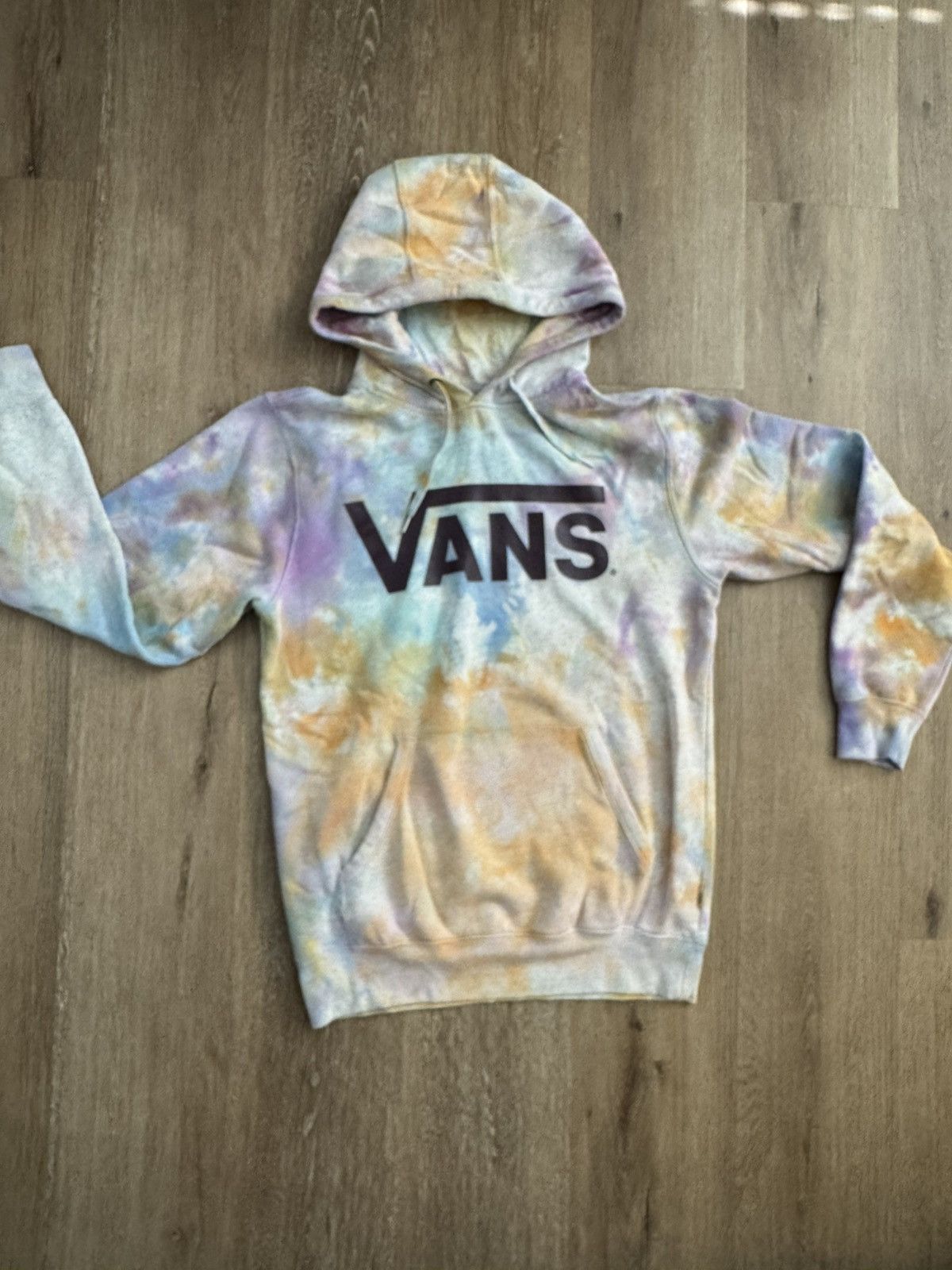 Vans Swirl Tie Dye Pullover Hoodie Size US M / EU 48-50 / 2 - 16 Thumbnail