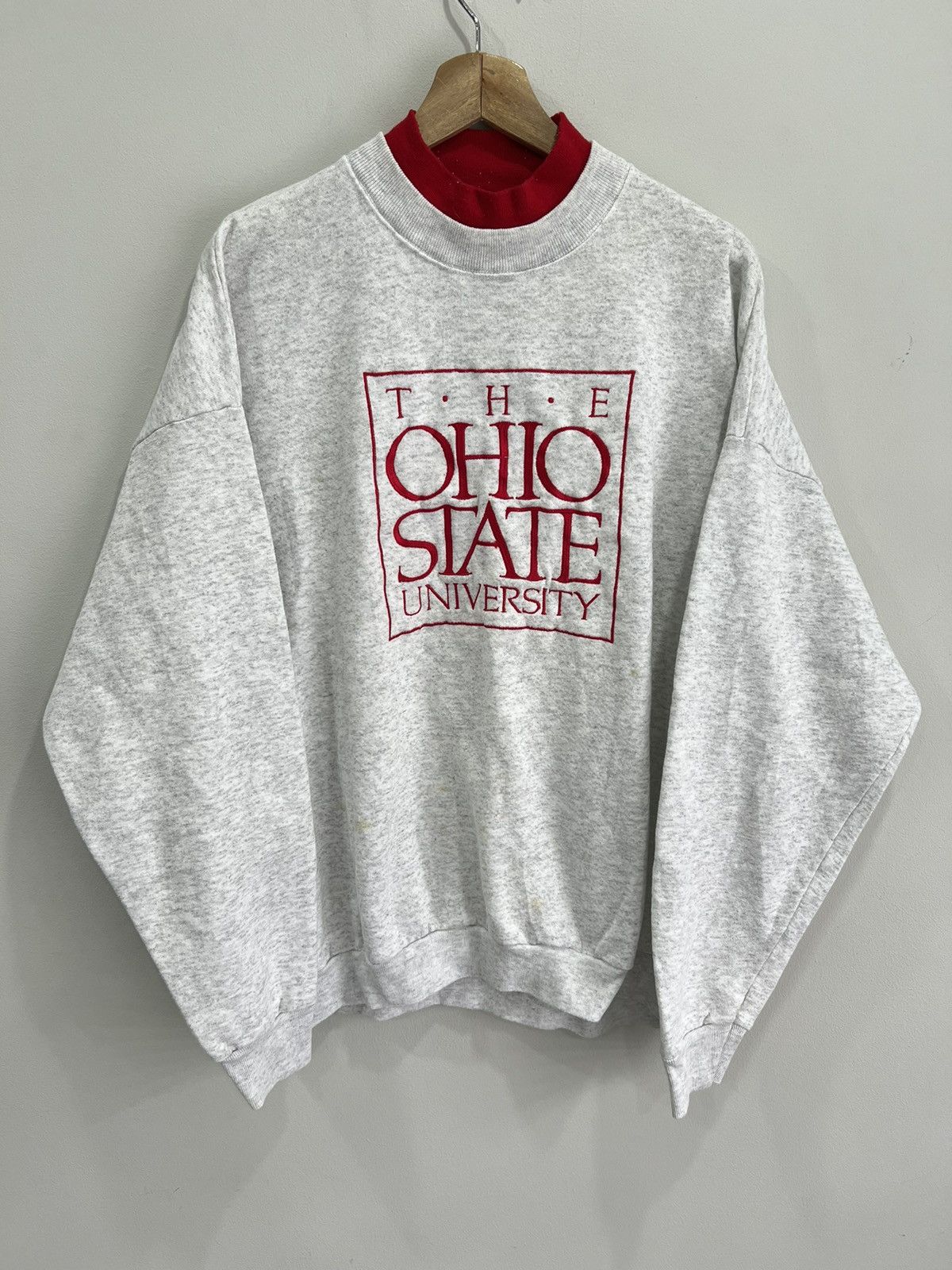 Vintage Vintage Ohio State Sweater sweatshirt mock neck Size US XXL / EU 58 / 5 - 1 Thumbnail