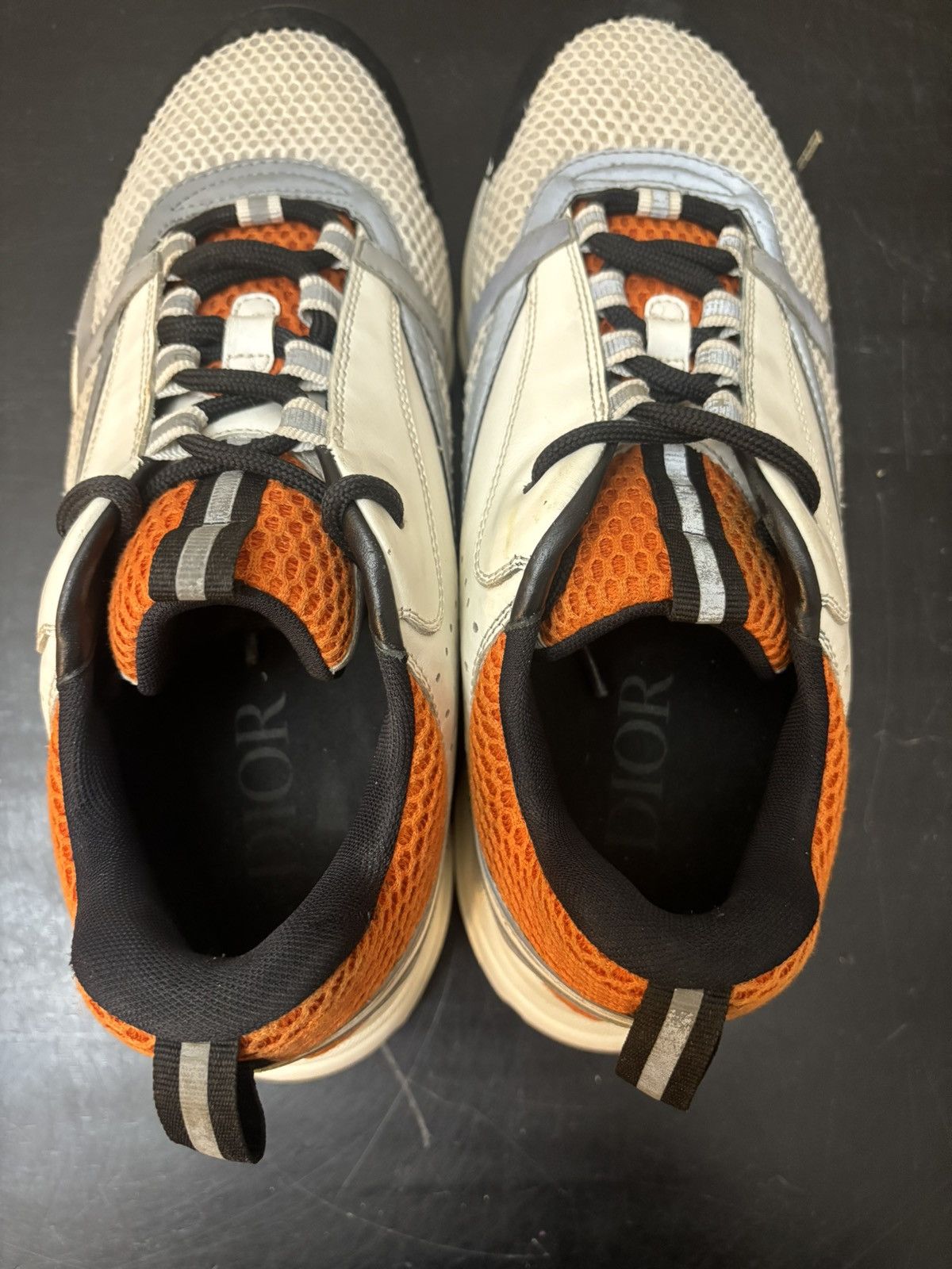 Dior Dior B22 Sneakers Orange White Silver Size US 10.5 / EU 43-44 - 8 Thumbnail