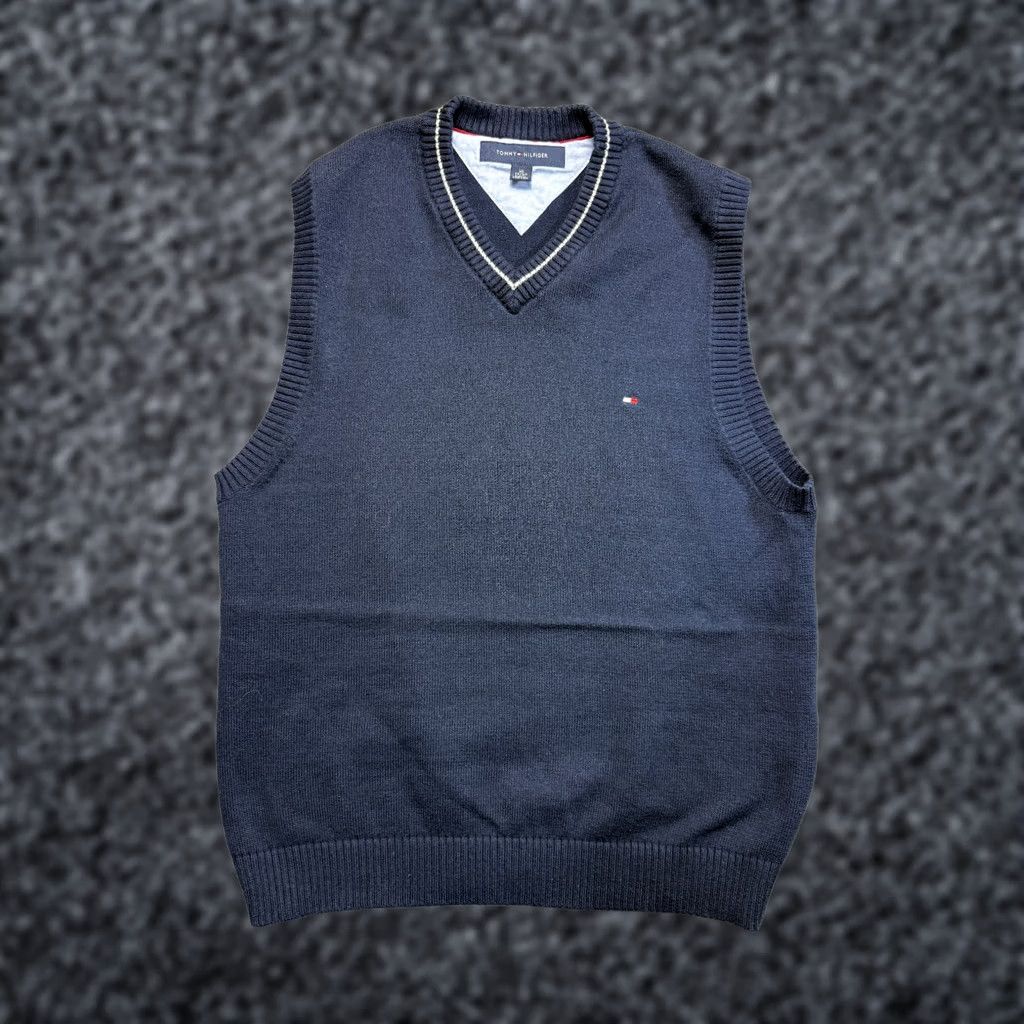 Tommy Hilfiger Tommy Hilfiger Vest Blue mens size XS Size US XS / EU 42 / 0 - 1 Thumbnail