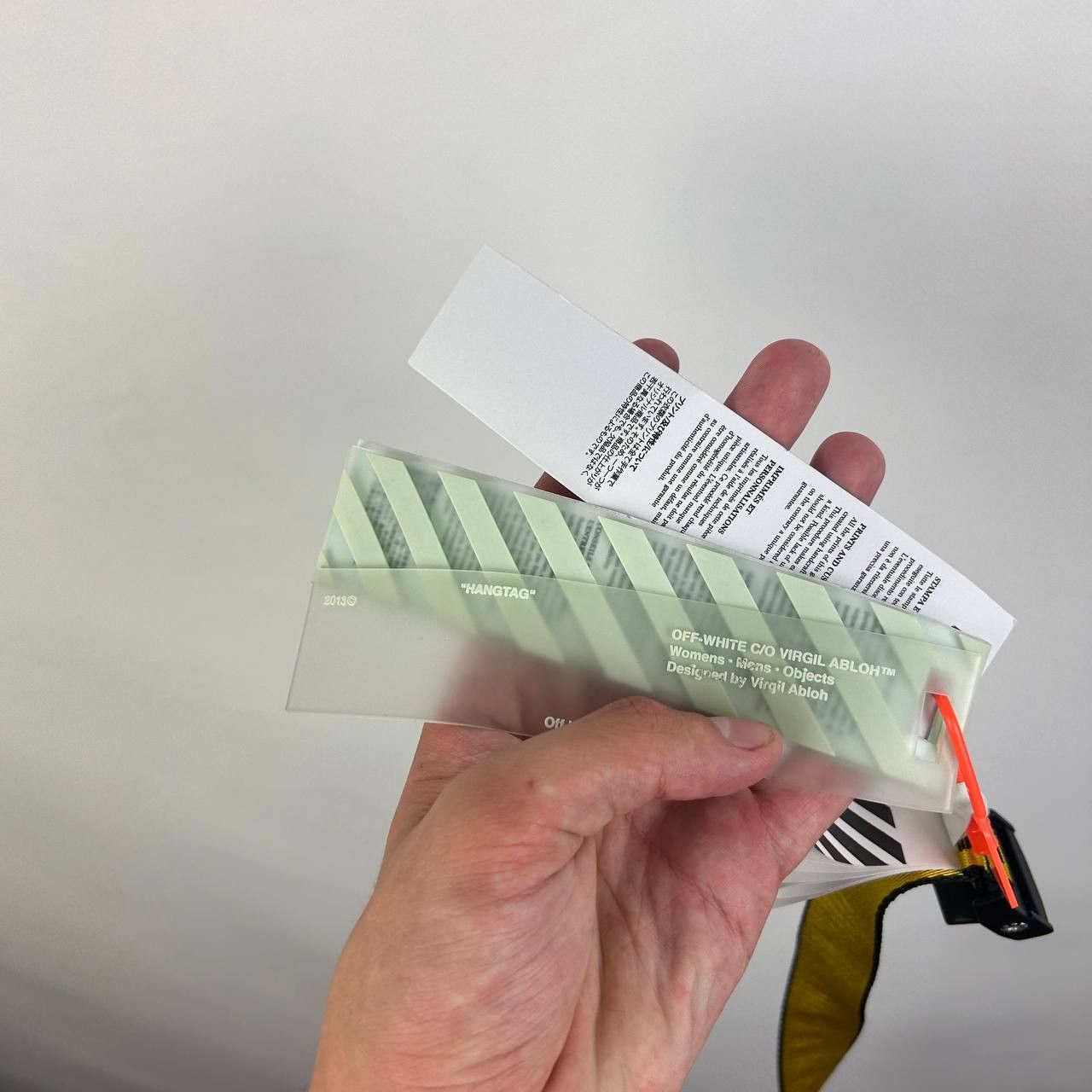 Off-White Off-White Industrial Belt (Yellow - OS - Brand New) Size ONE SIZE - 7 Thumbnail