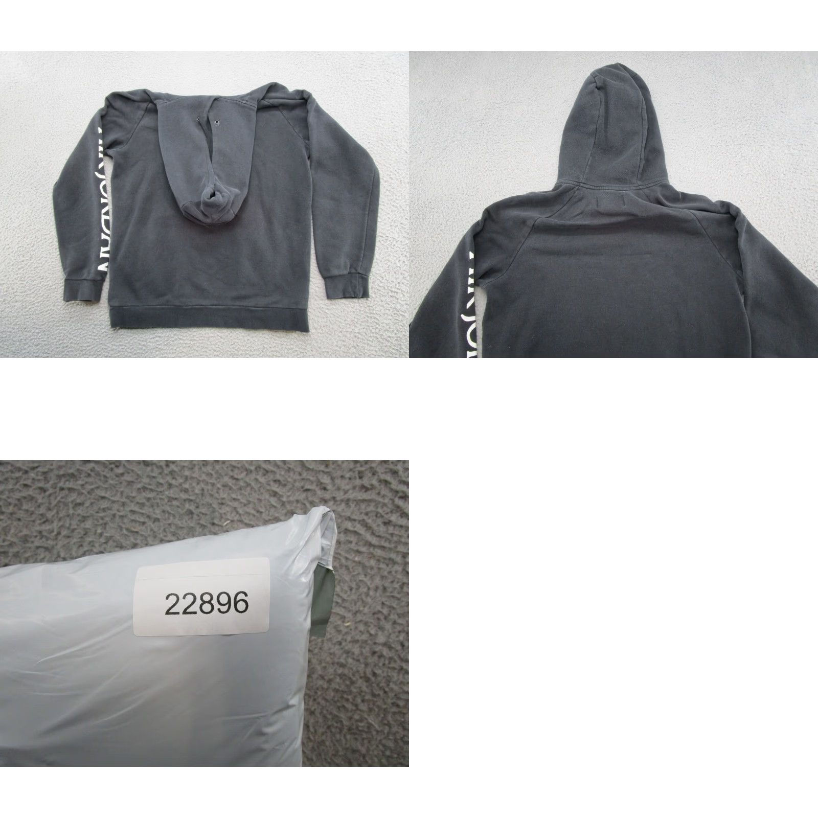 Jordan Brand VTG Y2K Air Jordan Nike Spell Out Hoodie Sweatshirt Men's Size M Grunge Read Mens Size US M / EU 48-50 / 2 - 9 Thumbnail