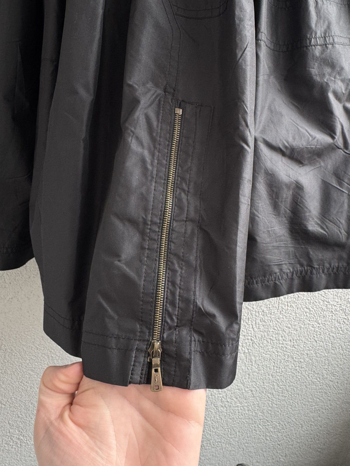 Yves Saint Laurent Yves Saint Laurent YSL Black Skirt High Waist Cargo Pocket Size 26" / US 2 / IT 38 - 8 Thumbnail
