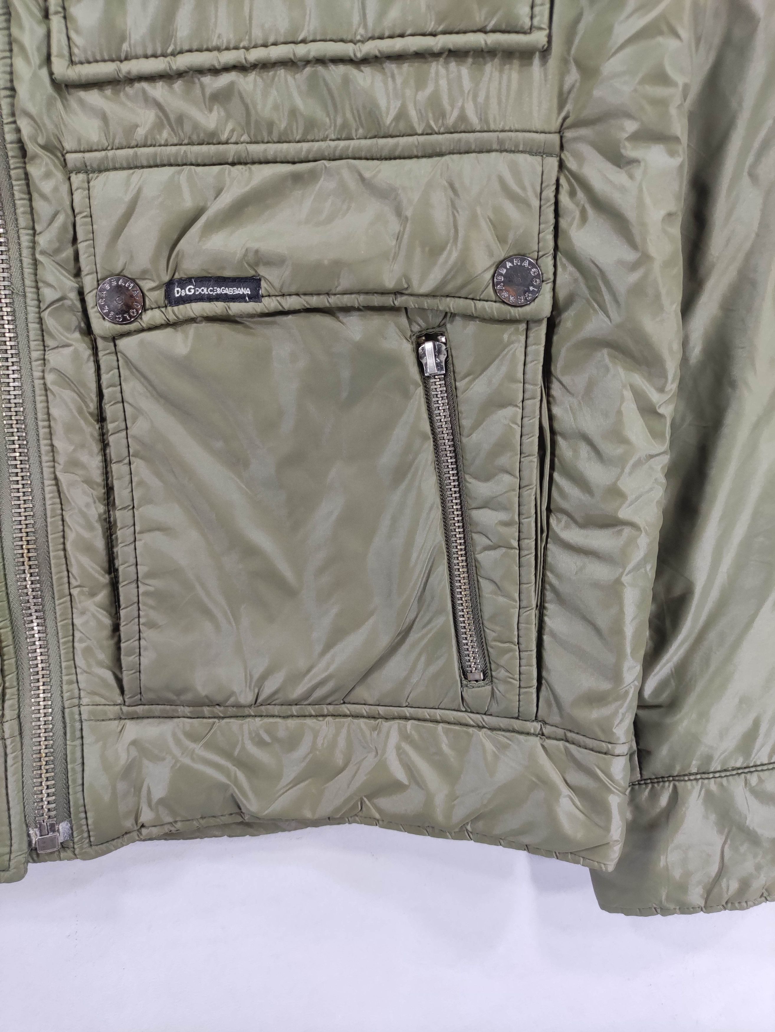 Dolce & Gabbana Vintage Dolce&Gabbana Puffer Jacket Zipper Size US L / EU 52-54 / 3 - 3 Thumbnail
