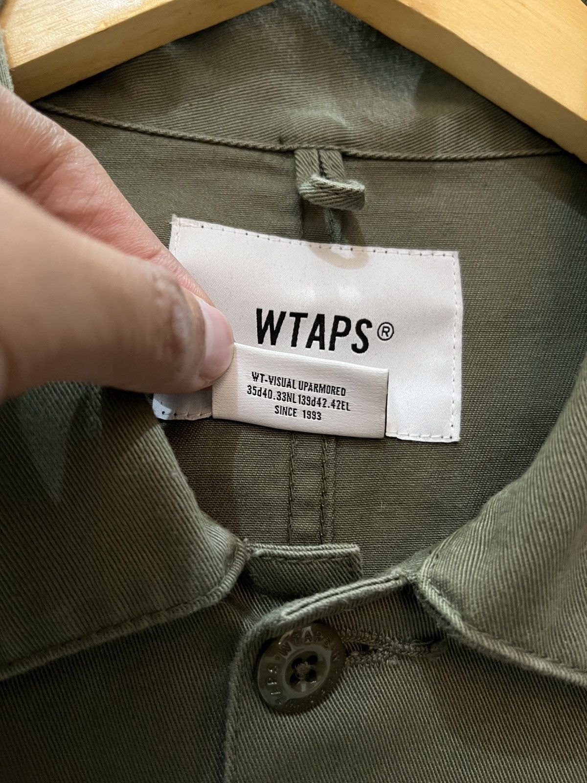 Wtaps Wtaps Buds Ls Shirt Cotton Twill 2017 Size US L / EU 52-54 / 3 - 4 Thumbnail