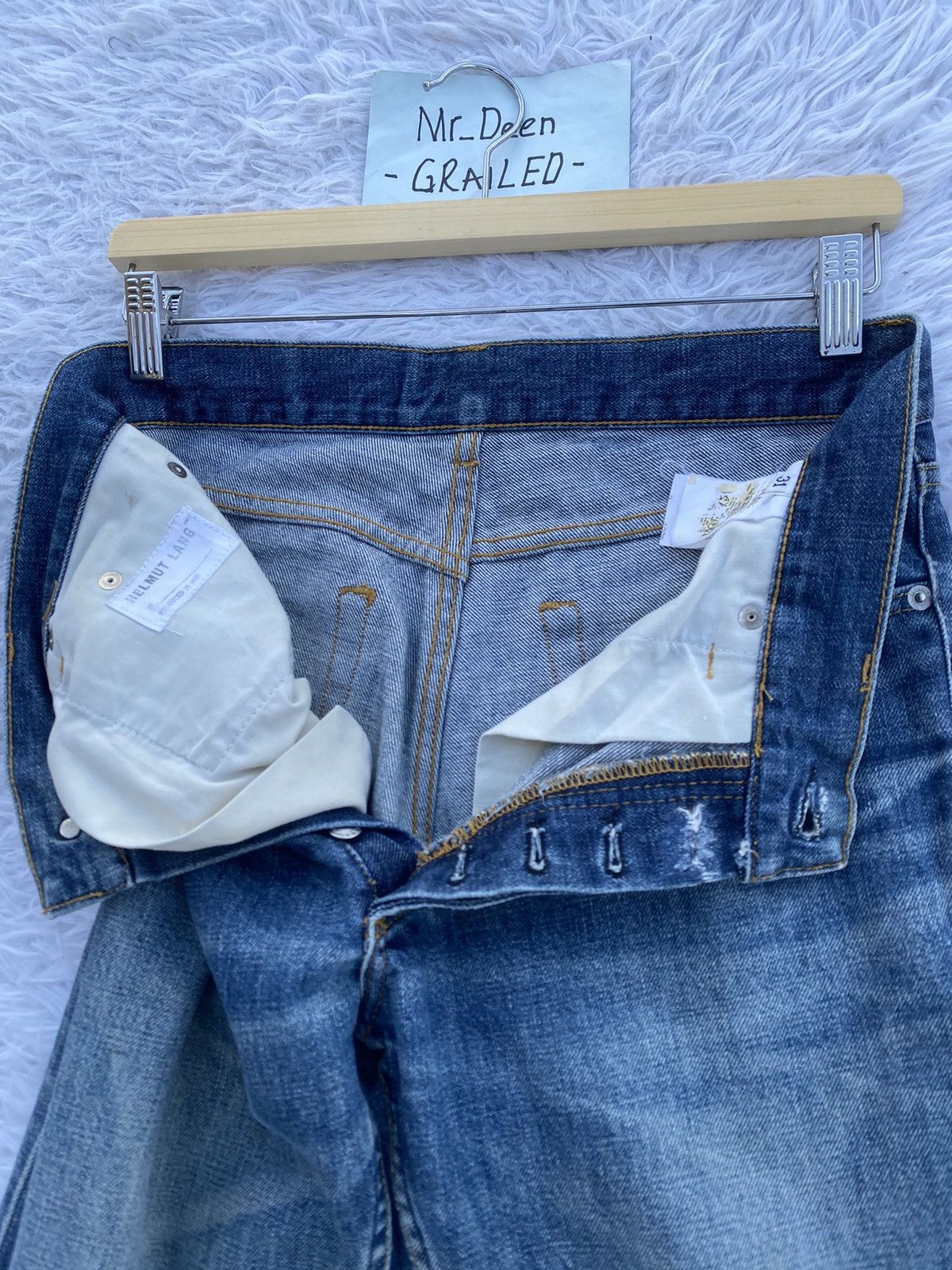 Helmut Lang Rare Helmut Lang Produced in 1998 Denim /Jeans Size US 31 - 10 Thumbnail