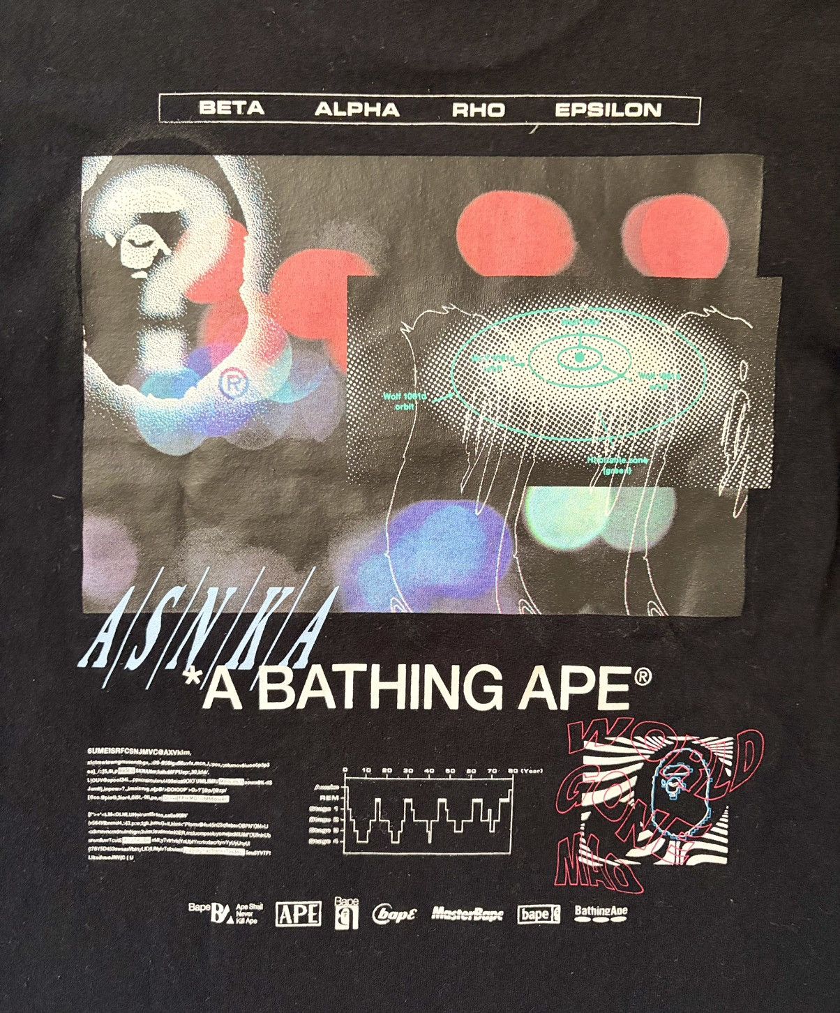 Bape A Bathing Ape (Bape) T-shirt Size US S / EU 44-46 / 1 - 3 Thumbnail