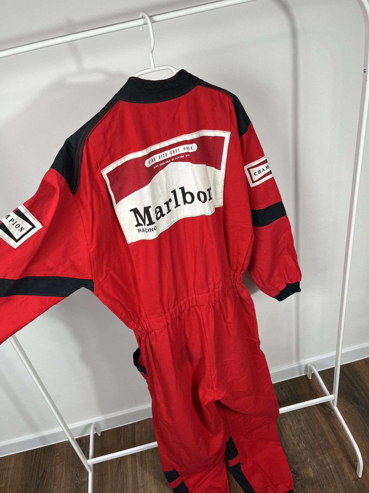 Marlboro Vintage Marlboro Racing Suit Coveralls Red Mazda Workwear Size US L / EU 52-54 / 3 - 24 Thumbnail