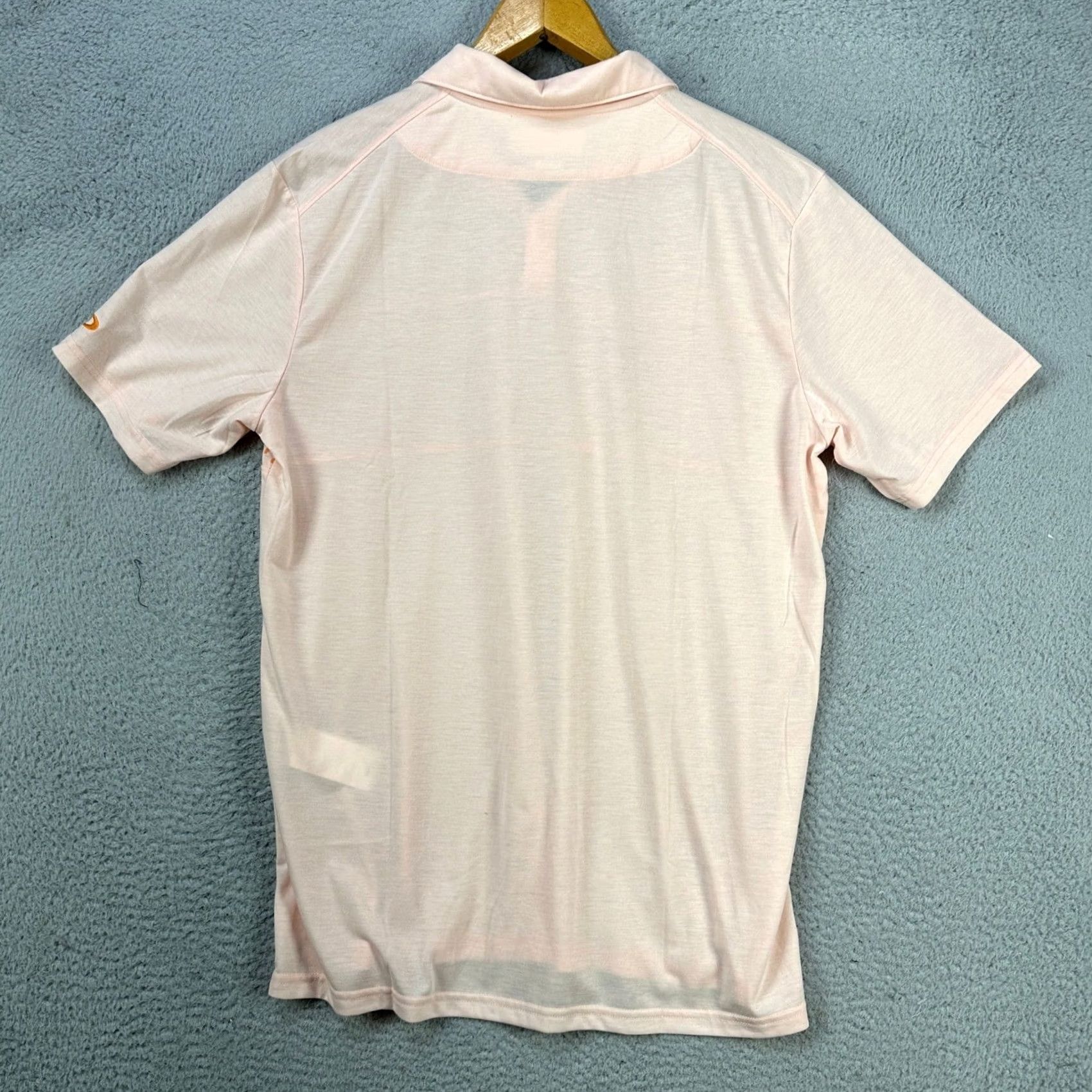 Oakley Oakley Hydrolix Polo Shirt Men Golf Short Sleeve Large Pastel Orange Rugby NEW Size US L / EU 52-54 / 3 - 2 Thumbnail