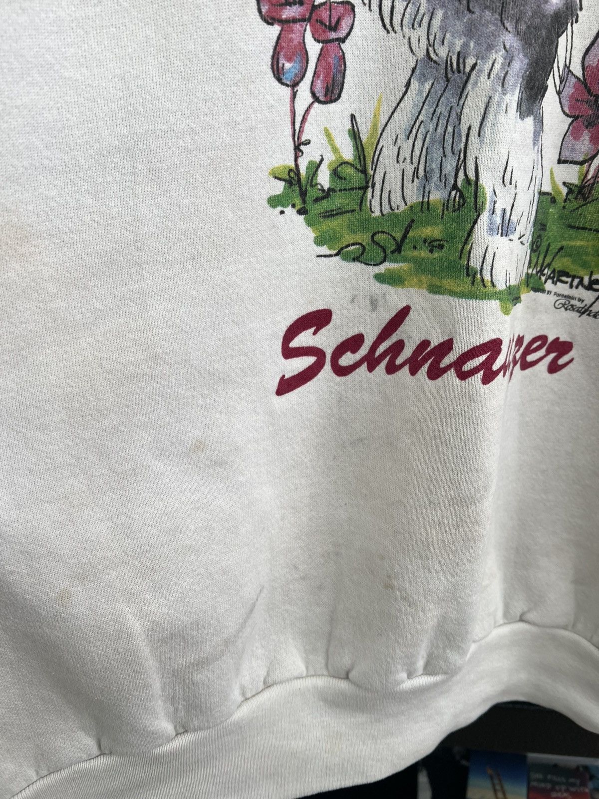 Jerzees × Vintage Schnauzer Sweatshirt vintage dogs Size US XL / EU 56 / 4 - 5 Thumbnail