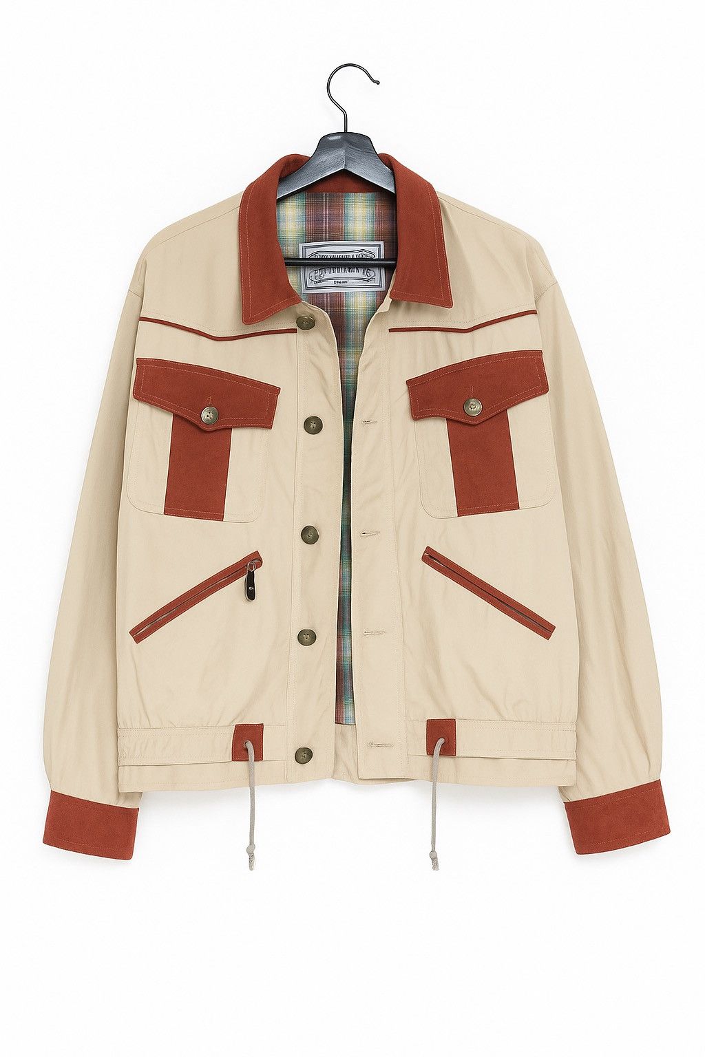 Japanese Brand Vintage Saburoku Meisterschaft Field Jacket | 90s Workwear Size US L / EU 52-54 / 3 - 3 Thumbnail