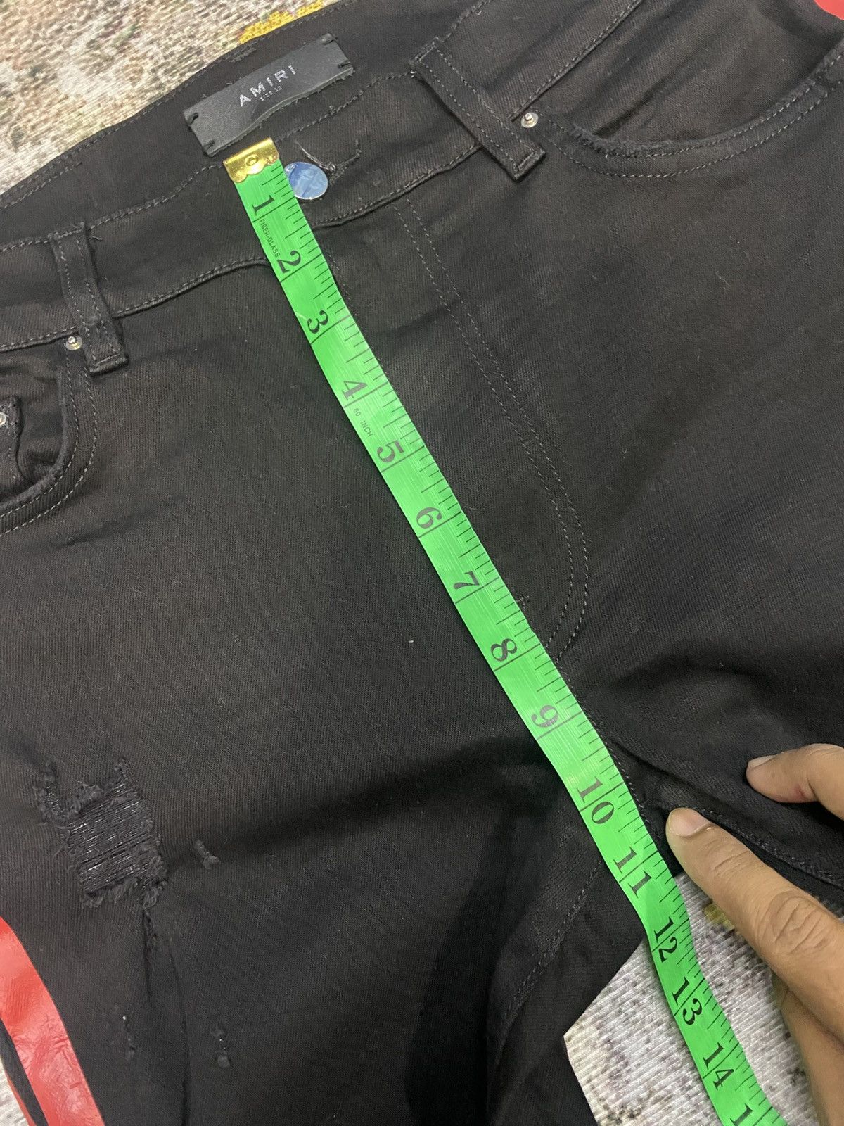 Amiri Amiri Black And Red Strip Pants Size US 32 / EU 48 - 22 Thumbnail