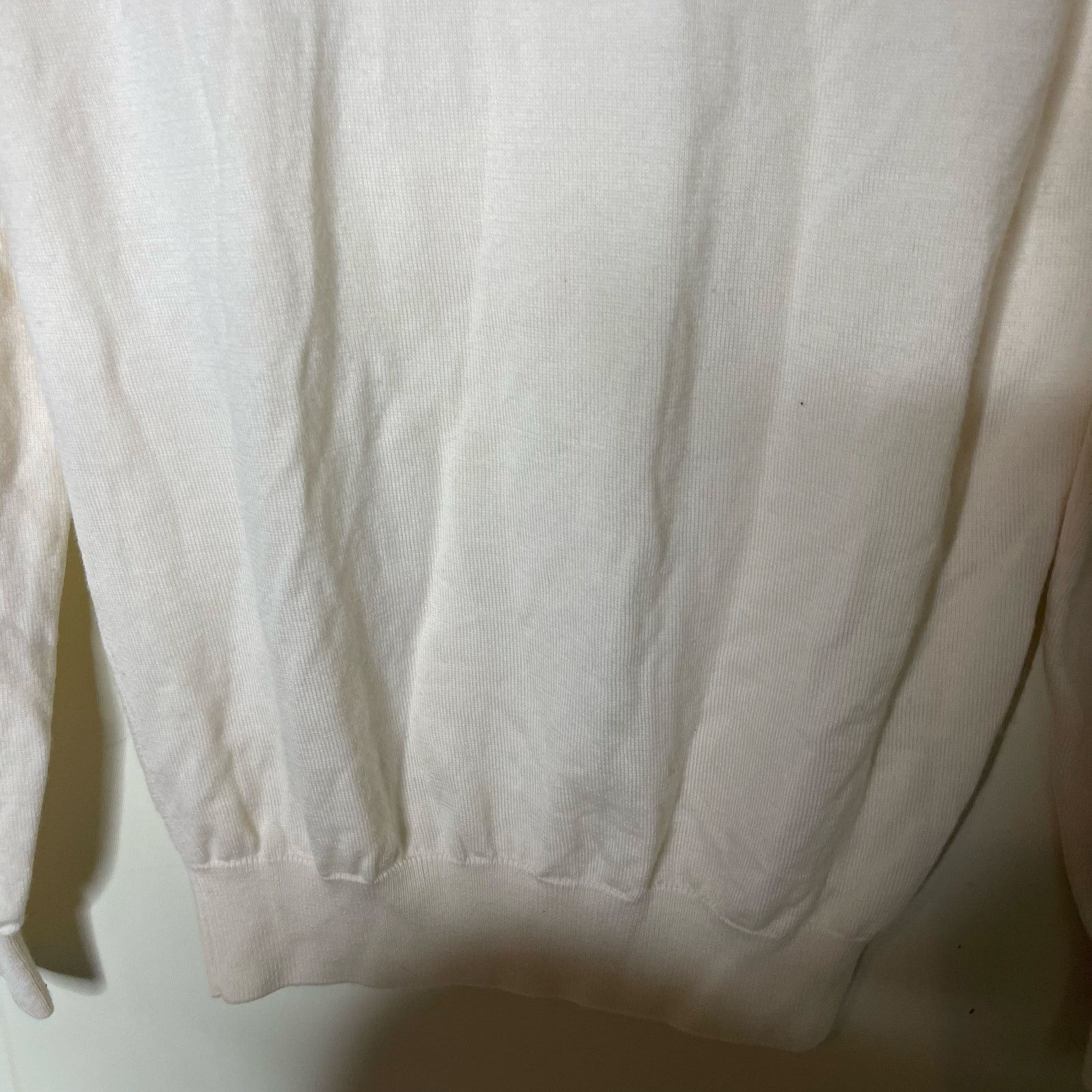 Suitsupply Suitsupply off white cream turtleneck merino wool pullover S Size US S / EU 44-46 / 1 - 4 Thumbnail