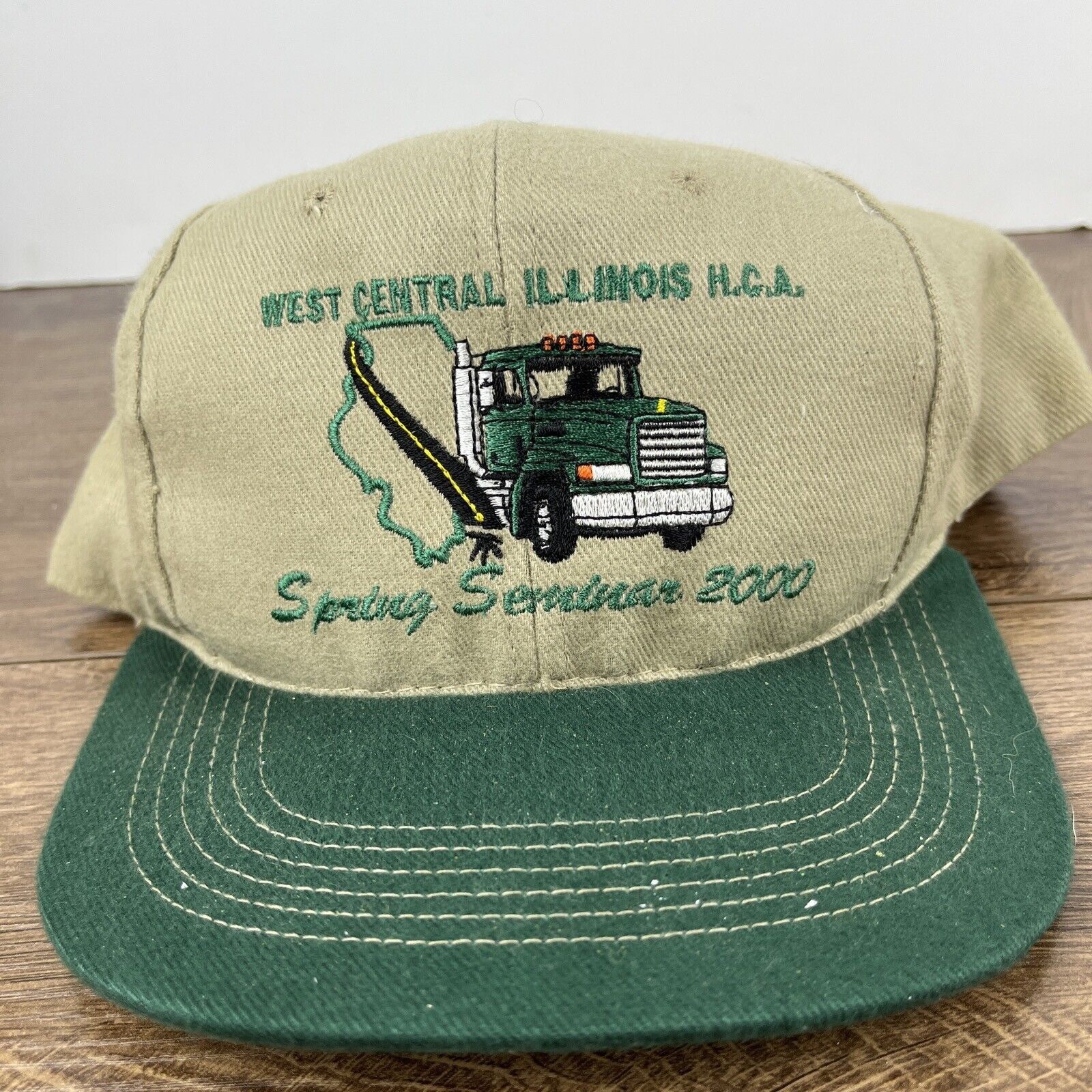 Other West Central Illinois Hat Brown Hat Adjustable Snapback Adul Size ONE SIZE - 5 Thumbnail