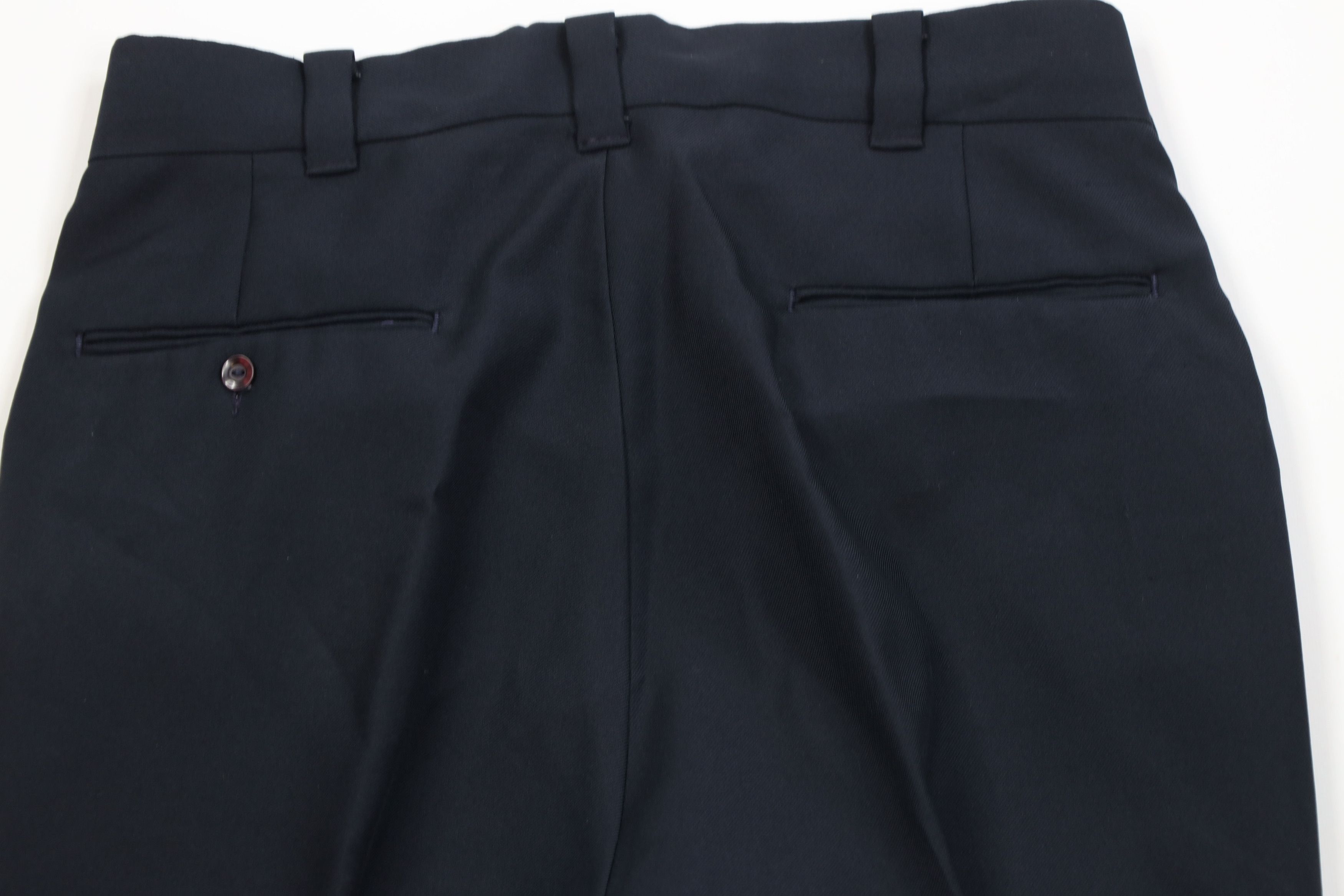 Vintage Vintage 70s Streetwear Flared Wide Leg Chino Pants Blue USA Size US 32 / EU 48 - 10 Thumbnail