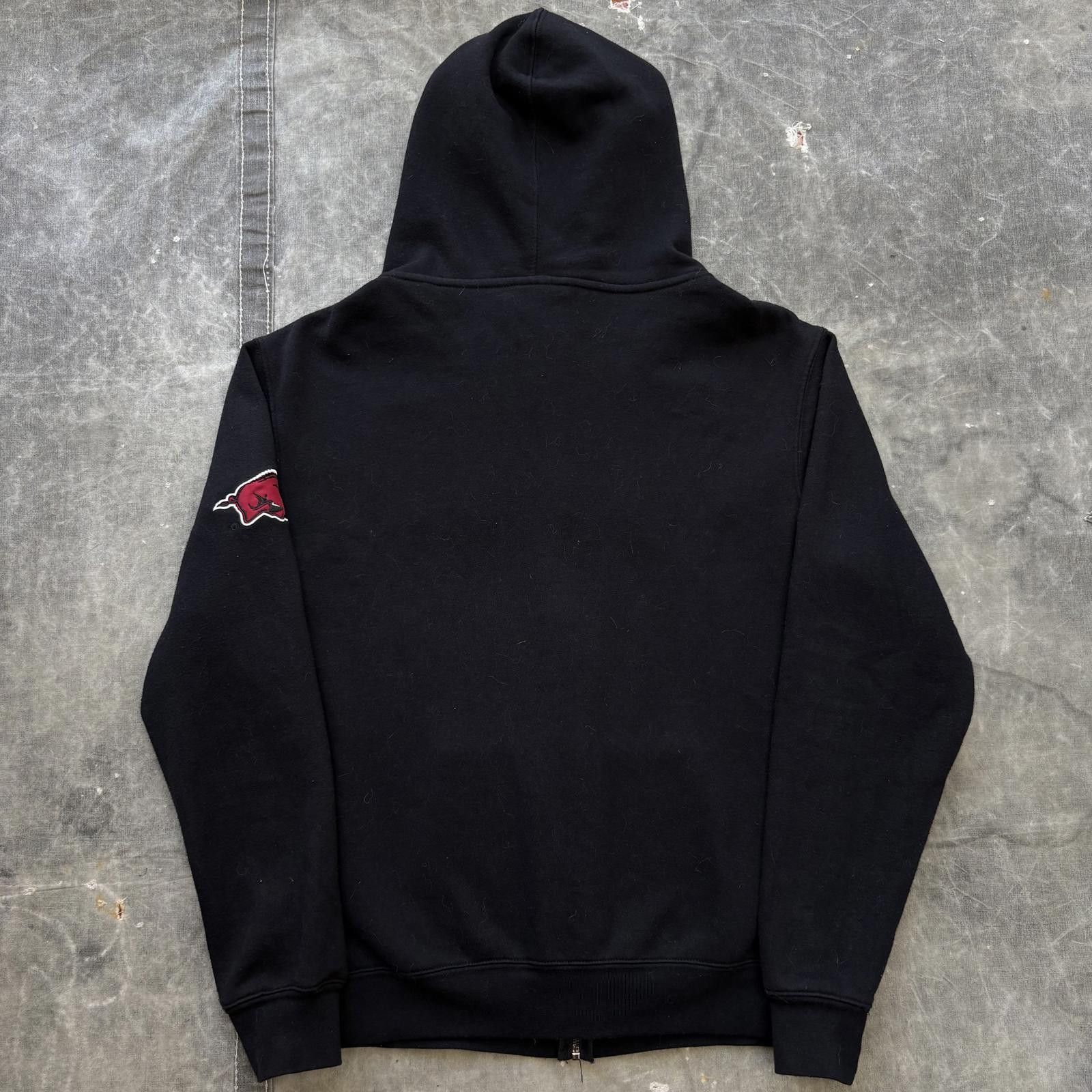 Vintage Vintage Y2K Arkansas Razorbacks Grunge Sport Full Zip Hoodie Size US M / EU 48-50 / 2 - 5 Thumbnail