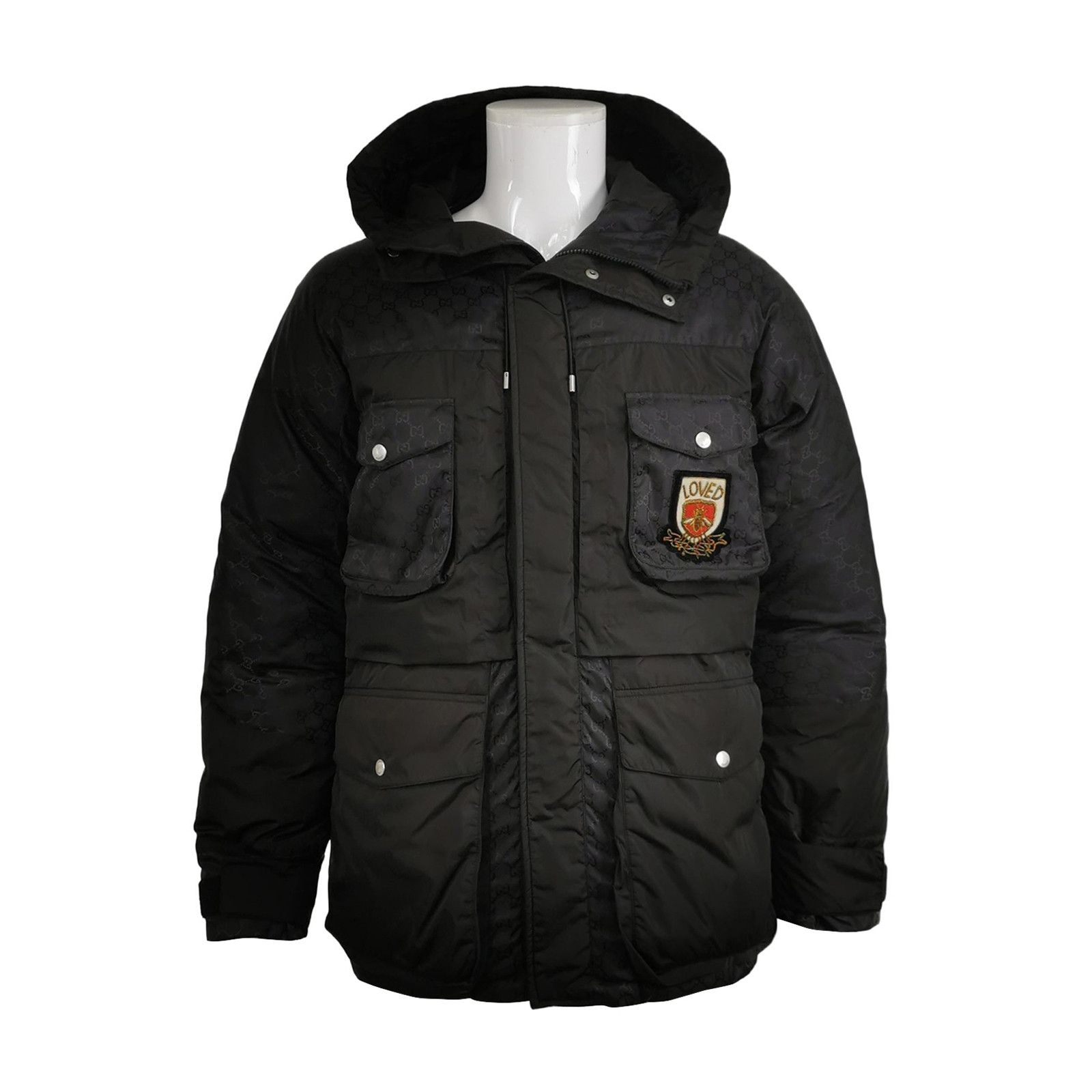 Gucci Gucci Logo Hooded Down Jacket Size 46 Size US S / EU 44-46 / 1 - 1 Thumbnail