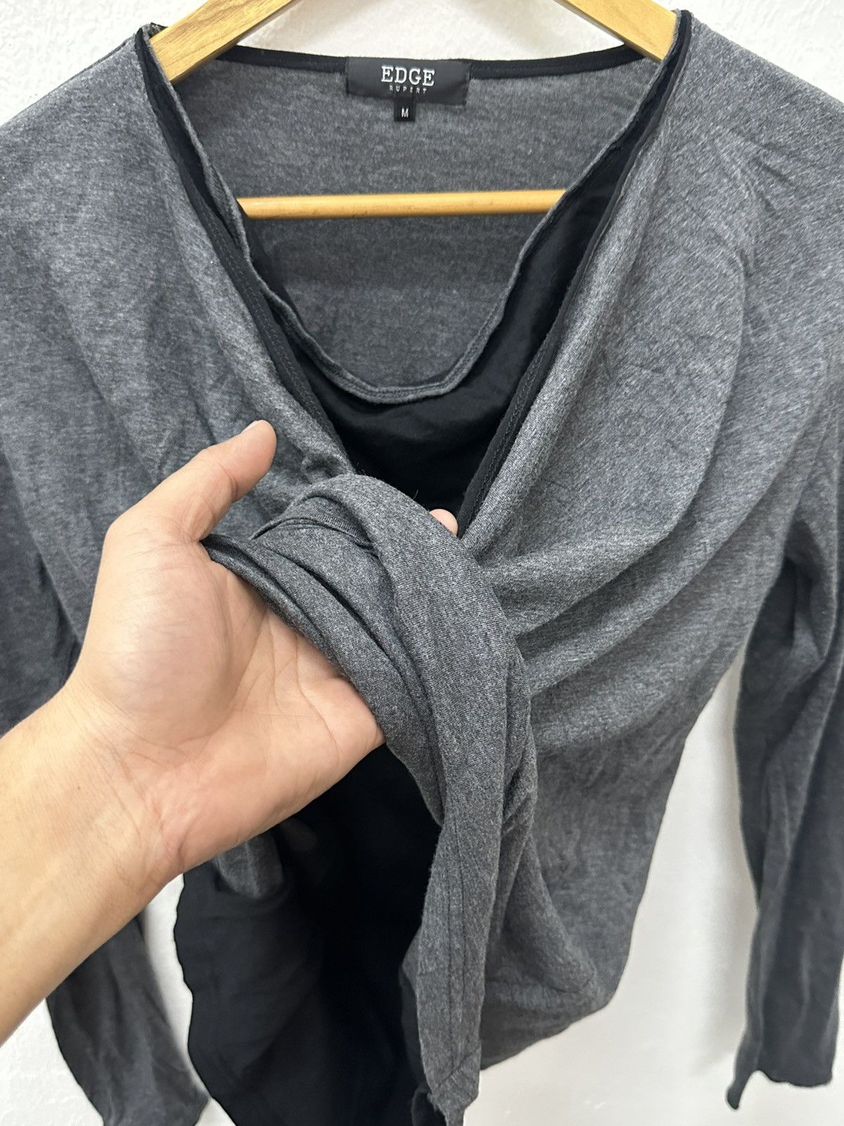 If Six Was Nine Edge Rupert Double Layer L/S Shirt Size US M / EU 48-50 / 2 - 6 Thumbnail