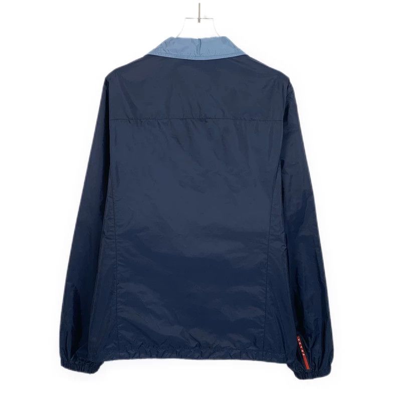 Prada PradaDark blue double-sided lapel zipper jacket Size US M / EU 48-50 / 2 - 2 Thumbnail