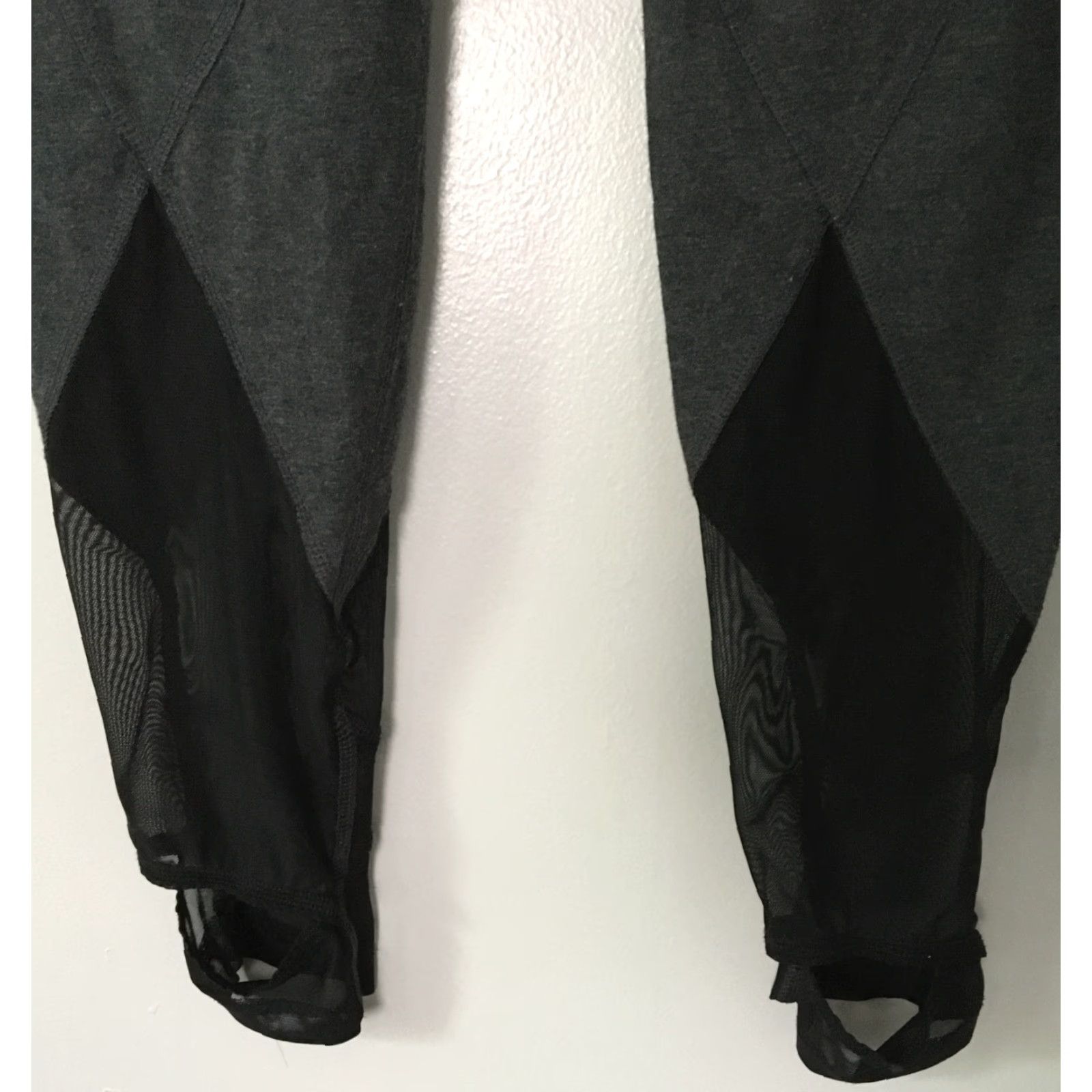 Vintage Aéropostale Live Love Dream Leggings Yoga Pants Gray L Women's Activewear Leggings Modern Regular Fit Size 36" / US 14 / IT 50 - 5 Thumbnail