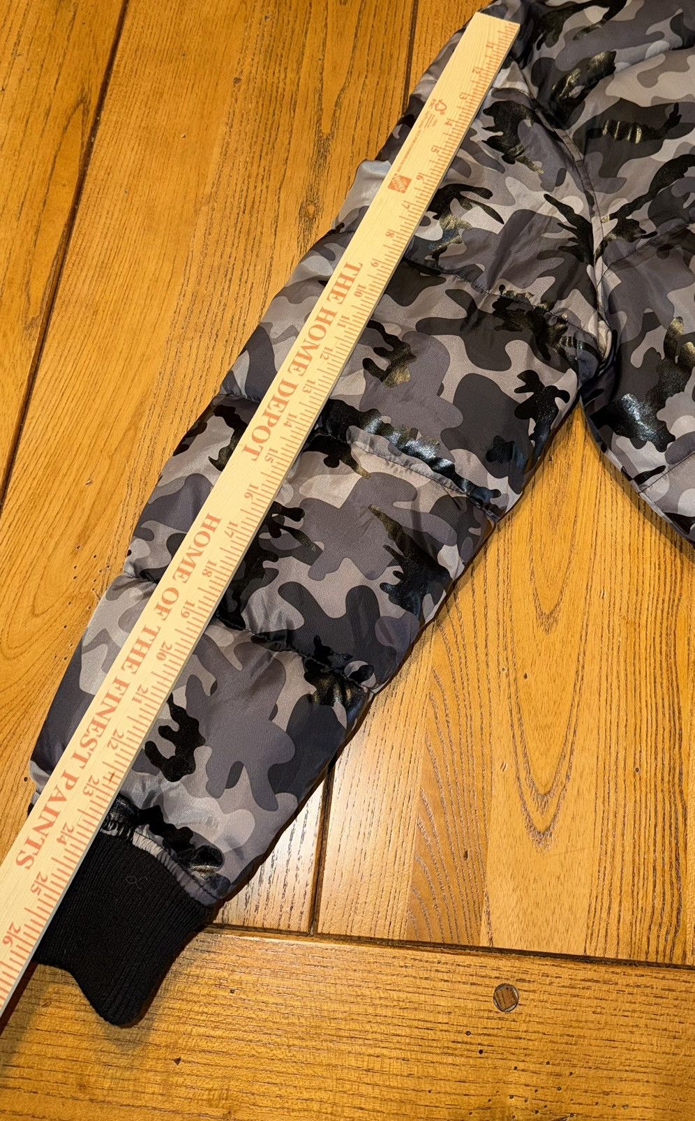 Guess Guess Men’s Puffer Jacket Black Camouflage Pattern Size XXL Size US XXL / EU 58 / 5 - 12 Thumbnail