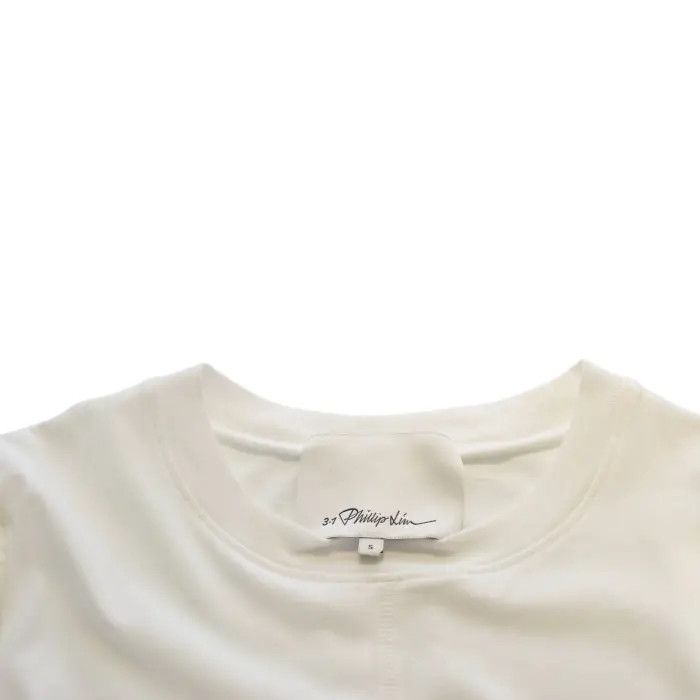 3.1 Phillip Lim 3.1 Phillip Lim White Cotton Top Size S / US 4 / IT 40 - 3 Thumbnail
