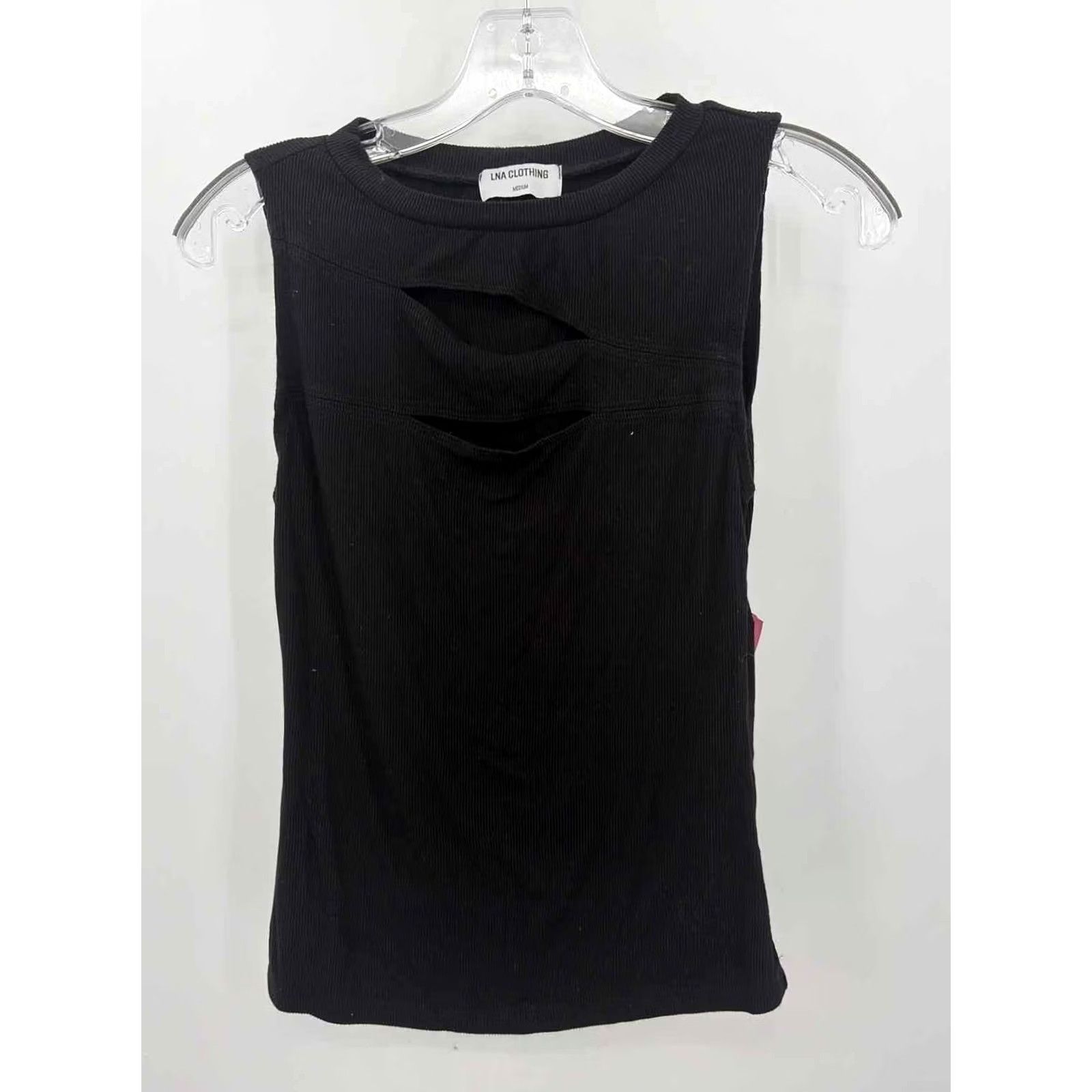 Vintage Lna Tank Top Size Medium Black Pre-Owned Size M / US 6-8 / IT 42-44 - 2 Thumbnail