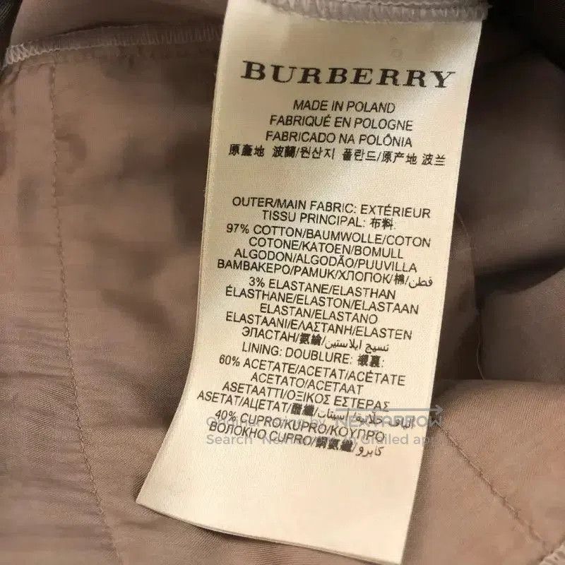 Burberry Burberry Khaki Women's Cotton Trousers. Size 27" / US 4 / IT 40 - 7 Thumbnail