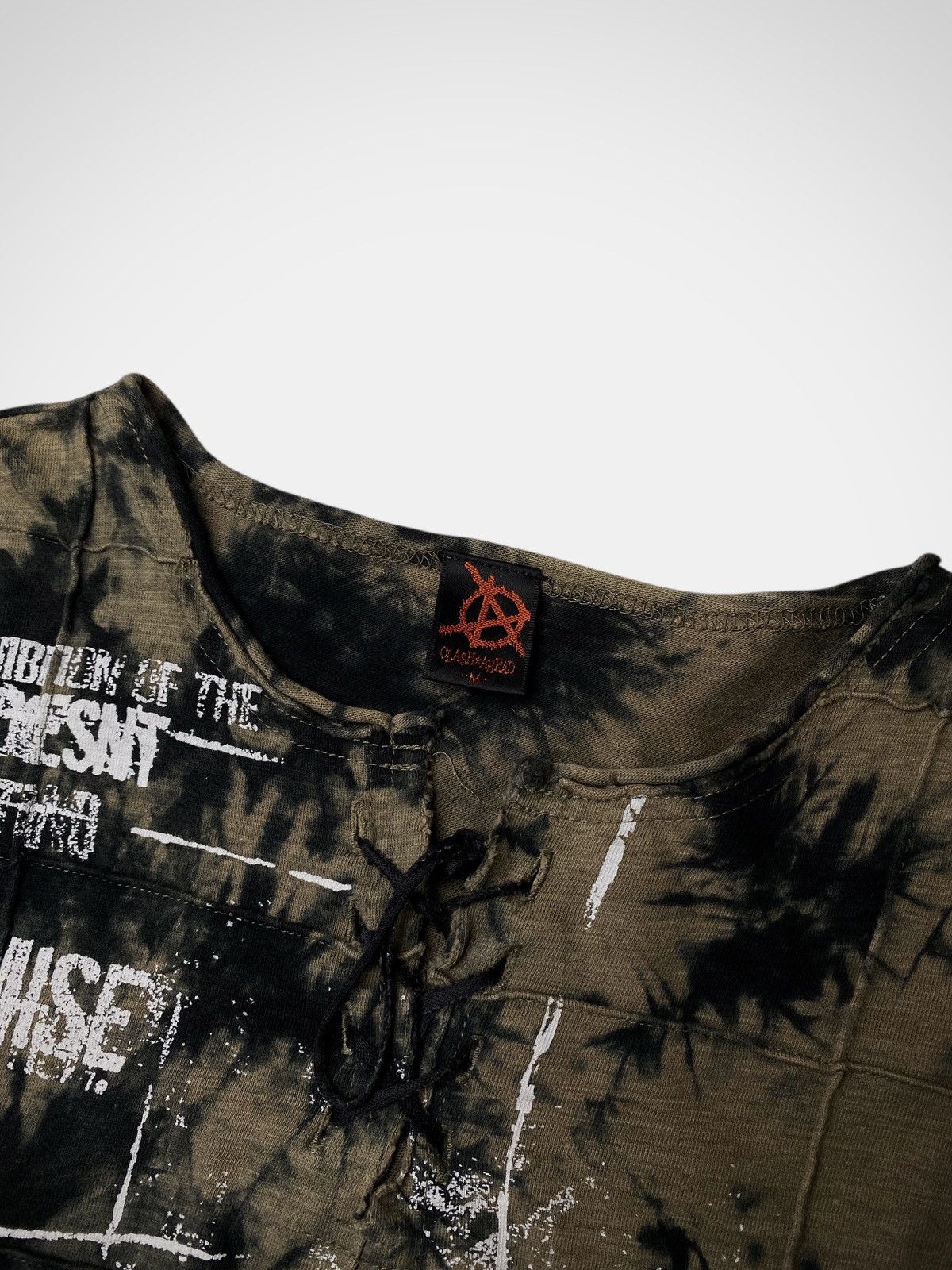 If Six Was Nine 2000's Clash Ahead Poem Laced Tshirt Size US M / EU 48-50 / 2 - 3 Thumbnail