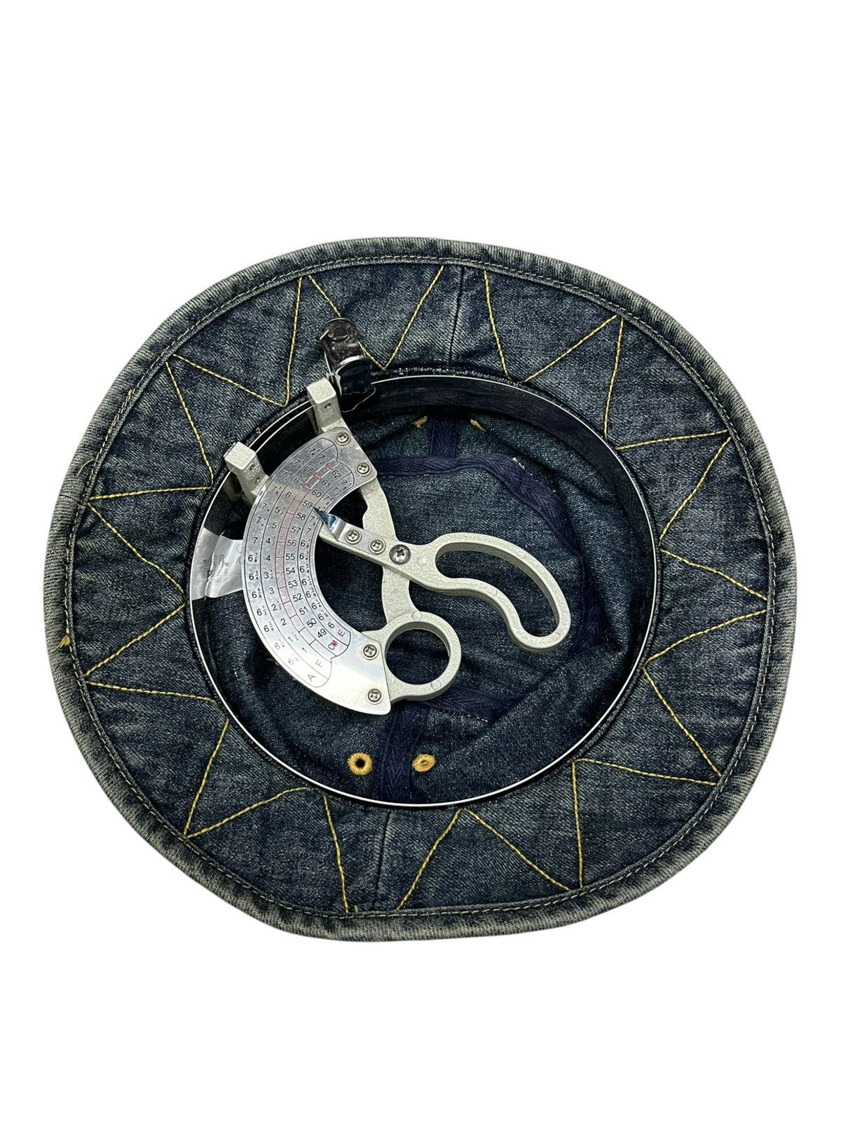 Hat Club Override Japan Distressed Denim Bucket Hat Kapital Vibes Size ONE SIZE - 9 Thumbnail