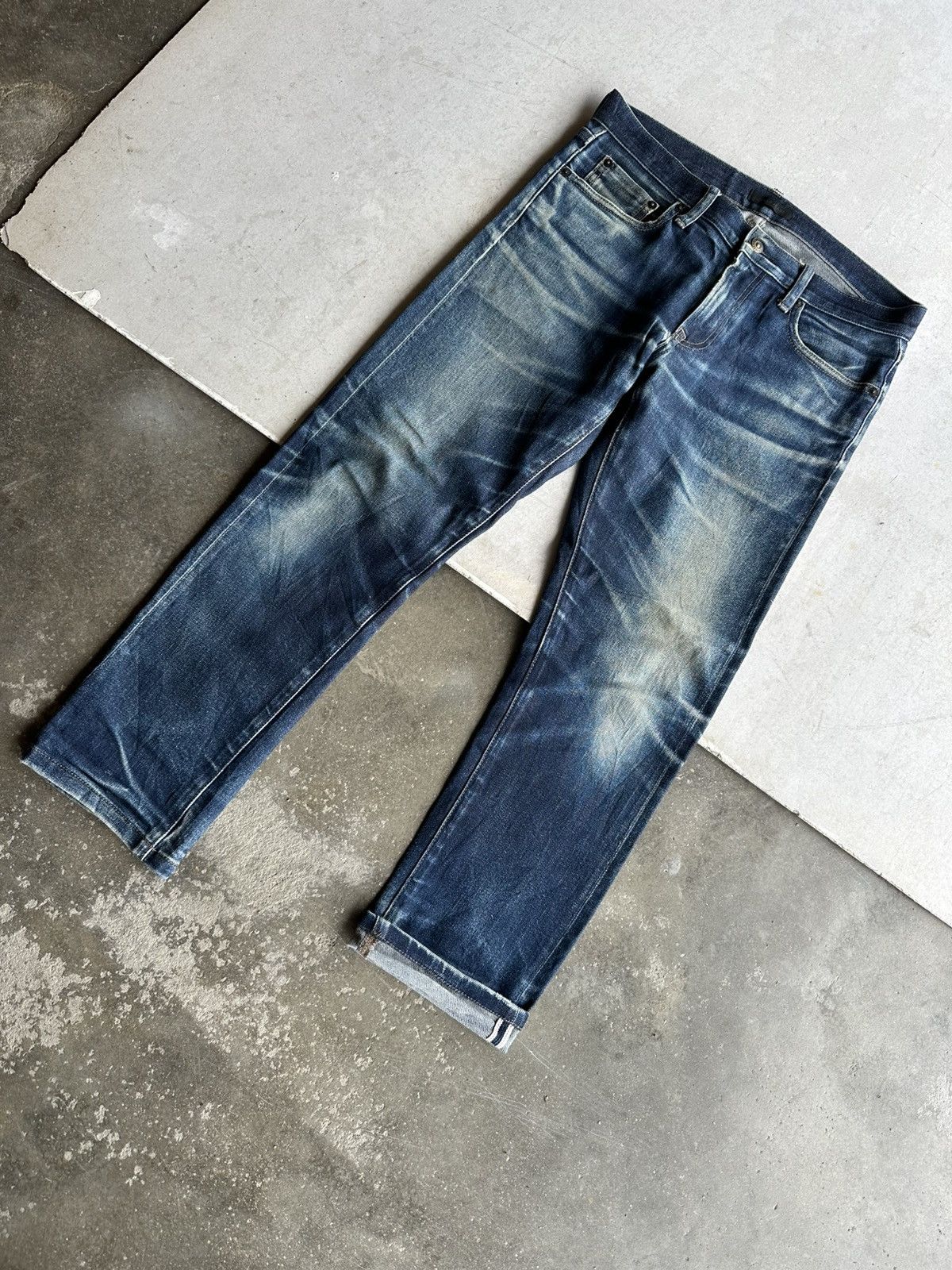 Kaihara Denim REDLINE ✨ Vintage UNIQLO JAPAN Jeans Kaihara Denim Pants Size US 32 / EU 48 - 1 Thumbnail
