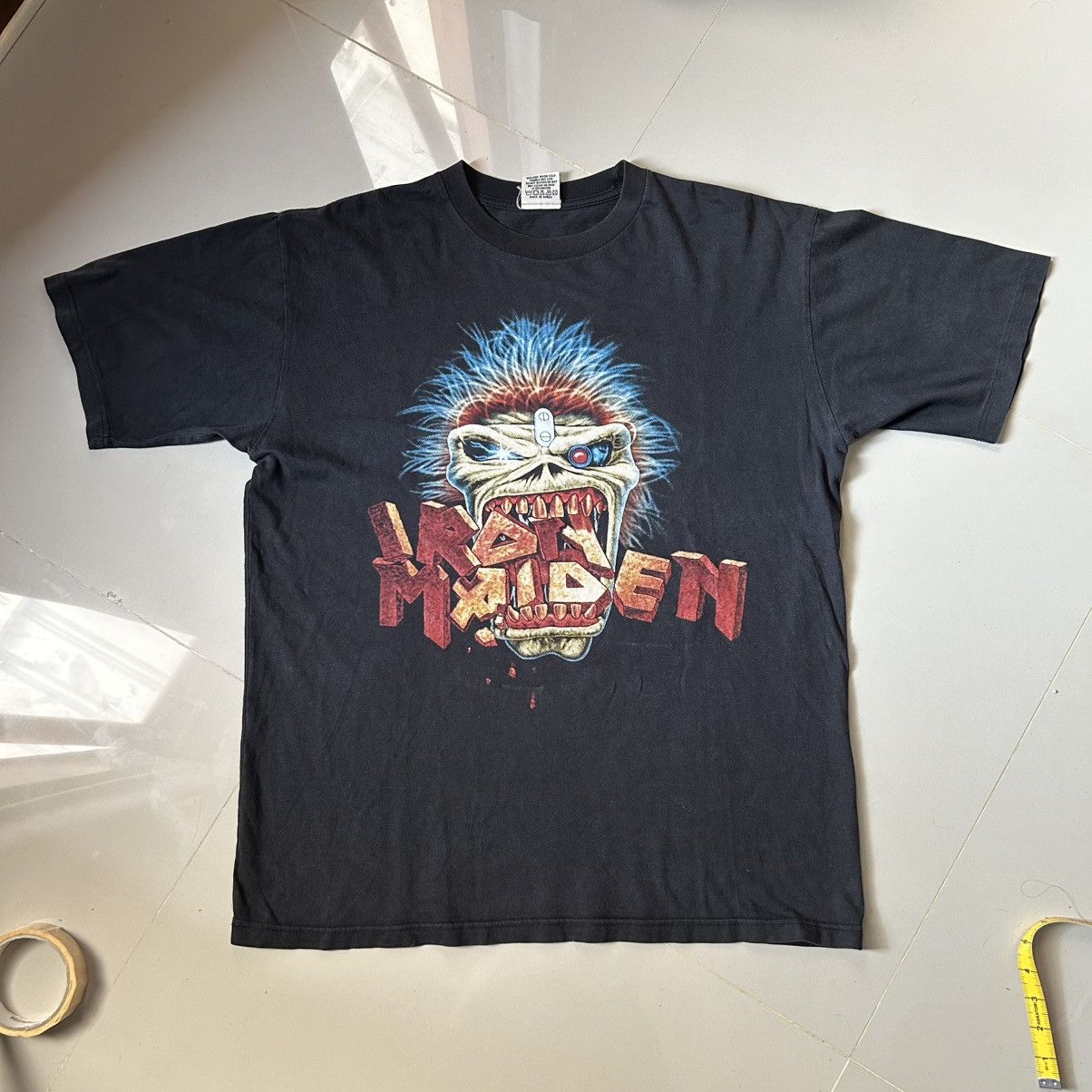 Other Vintage Iron maiden tag michael Size US XL / EU 56 / 4 - 1 Thumbnail