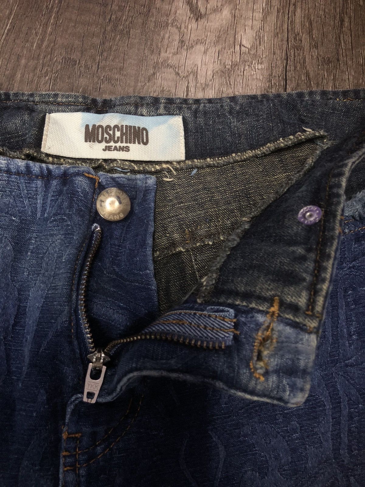Moschino × Vintage MOSCHINO JEANS DONNA RARE DESIGN Size 28" / US 6 / IT 42 - 14 Thumbnail