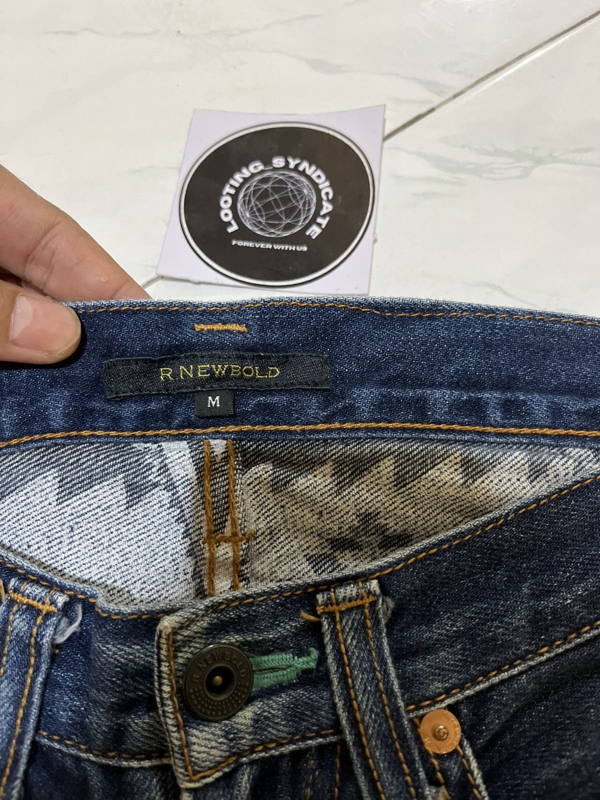 Paul Smith 🔥 Paul Smith R.Newbold Selvedge Denim Pants Size US 29 - 6 Thumbnail