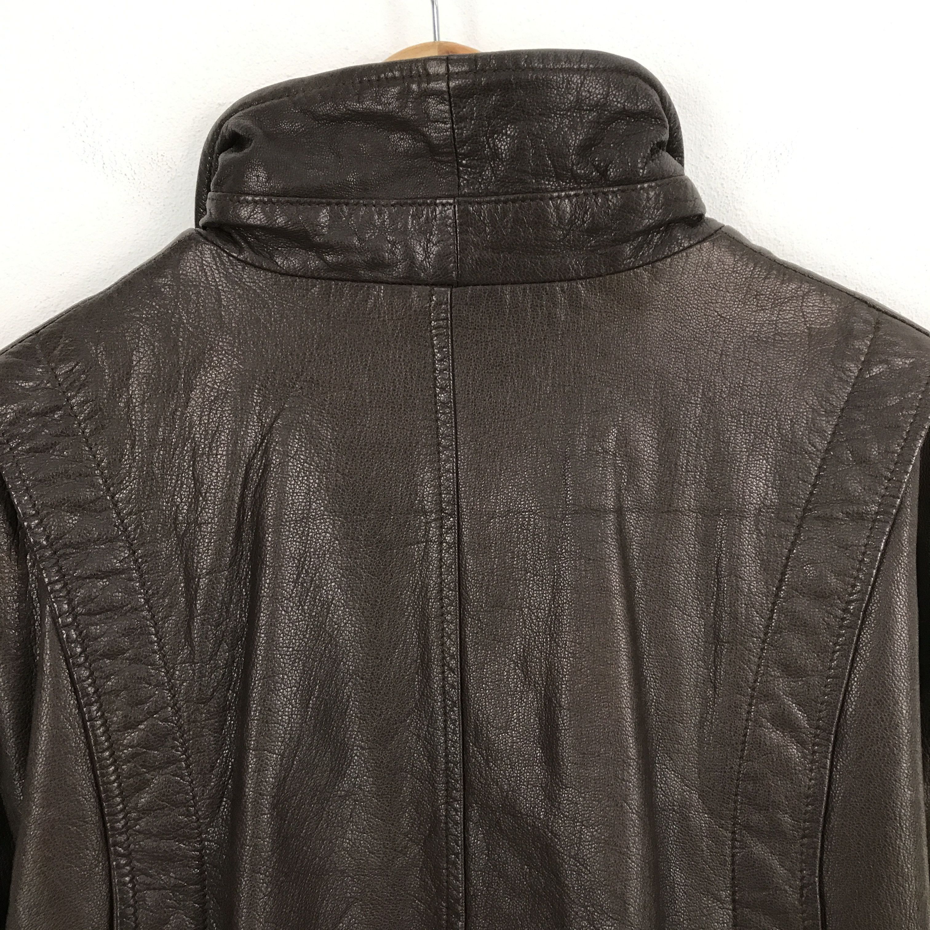 Japanese Brand Leather japan design intermezzo jacket Size US L / EU 52-54 / 3 - 4 Thumbnail