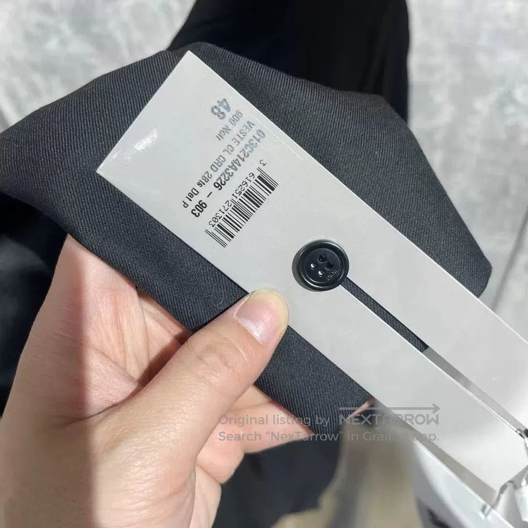 Dior Dior Men's Black Suit Jacket. Size US M / EU 48-50 / 2 - 5 Thumbnail