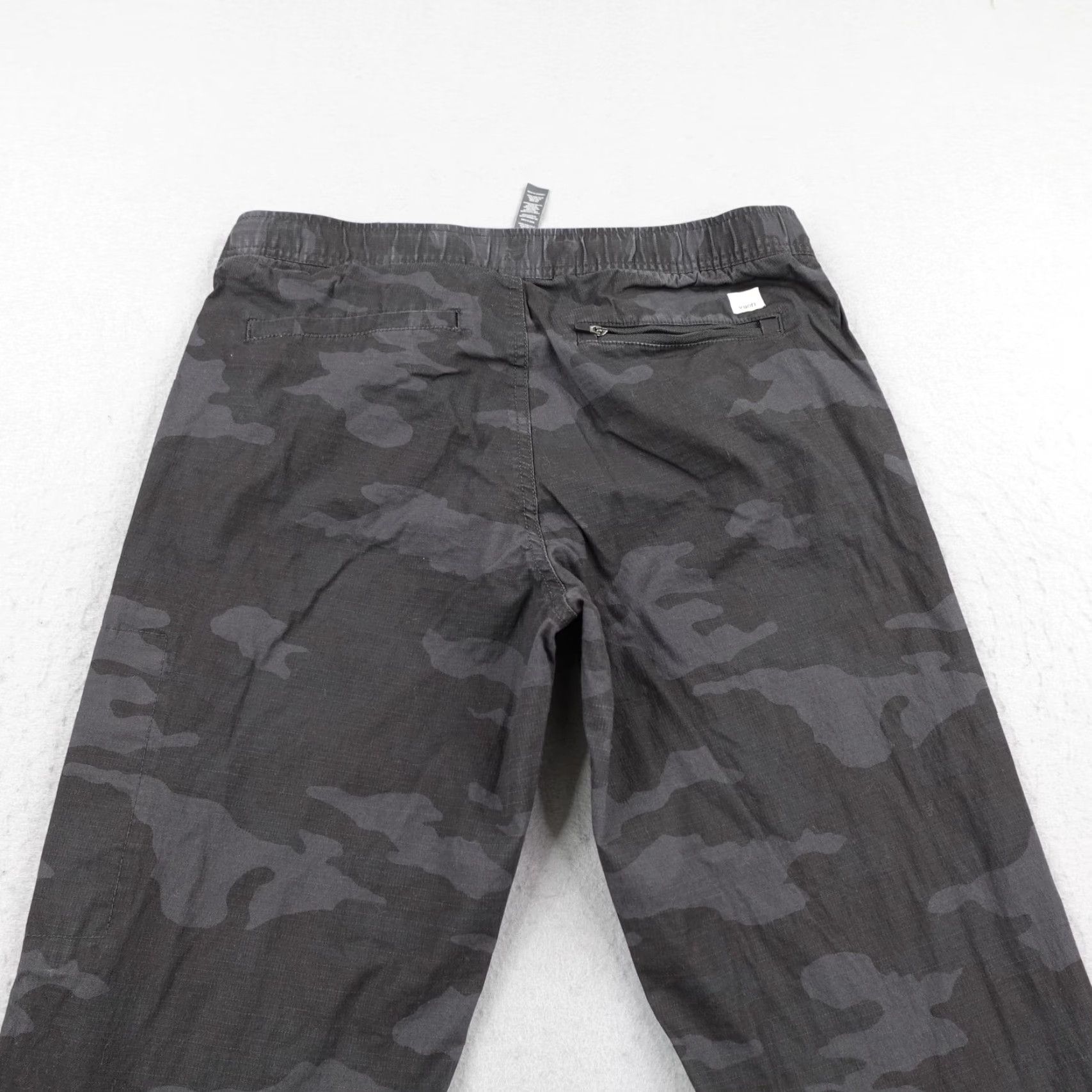 Vuori Vuori Pants Women Gray Camouflage Ripstop Chino Joggers Drawstring Hiking Pockets Zip Pocket Stretch Adjustable Waist Size 32" / US 10 / IT 46 - 5 Thumbnail