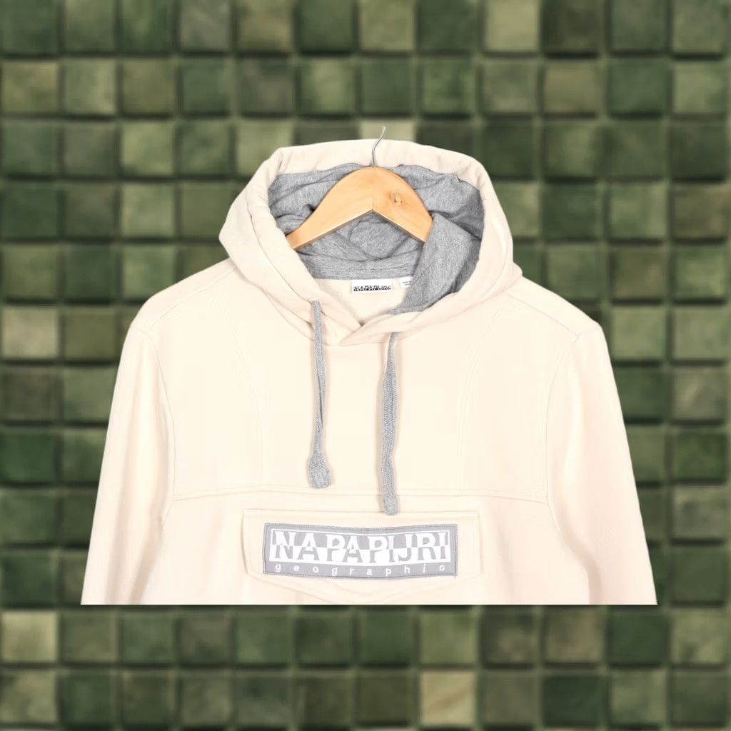 Napapijri VINTAGE NAPAPIJRI Anorak Hoodie Sweatshirt Men S VR3549 Size US S / EU 44-46 / 1 - 1 Thumbnail