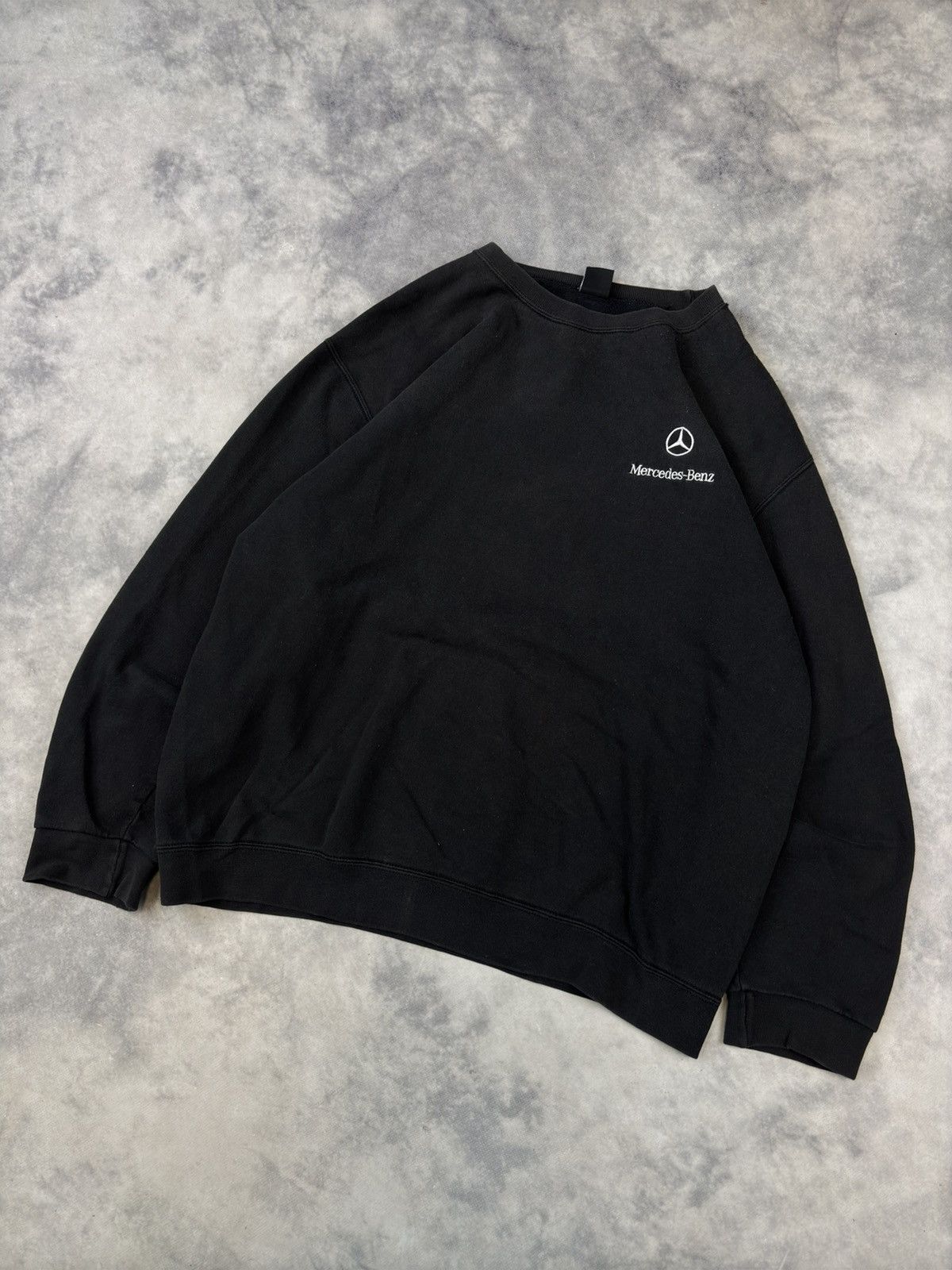 Mercedes-Benz Black Mercedes-Benz Logo, Racing AMG, Formula 1 Crewneck Size US XL / EU 56 / 4 - 1 Thumbnail